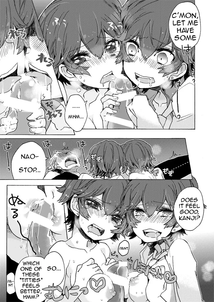 I Just Want to Grow Up page 12 featuring naoto shirogane persona 4 parody - big breasts schoolboy uniform hentai manga - read online free