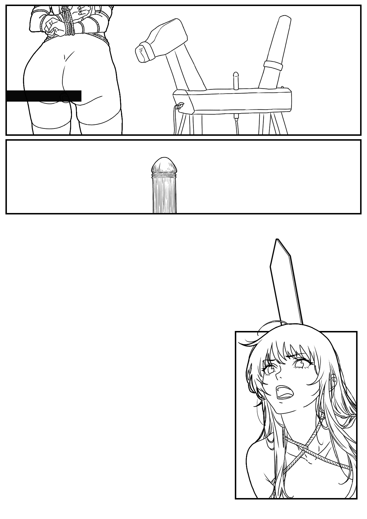 落英 三春 page 11 original parody - uncensored bondage hentai manga - read online free