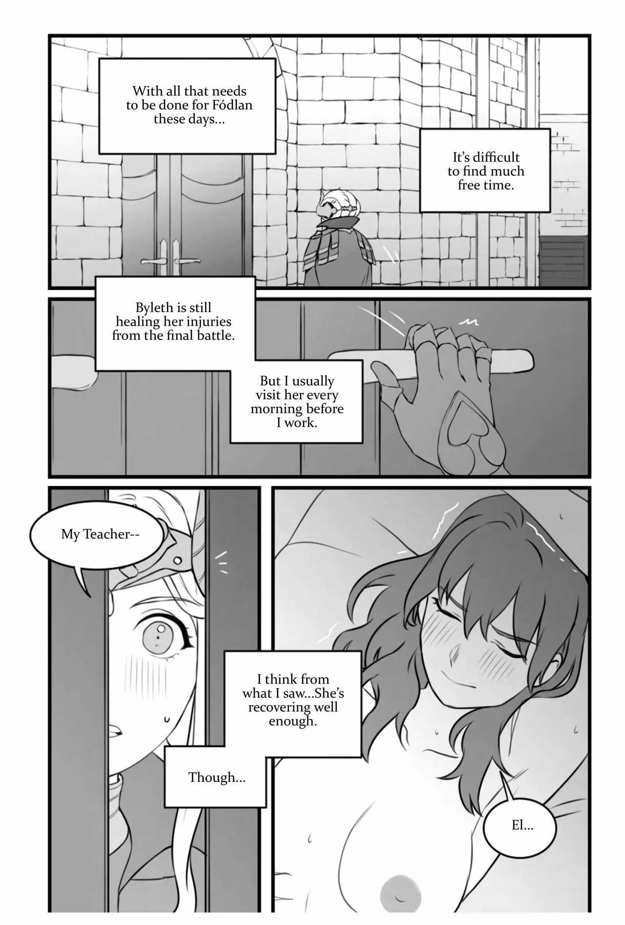My Heart's a Secret page 40 featuring byleth eisner fire emblem parody - yuri females only hentai manga - read online free