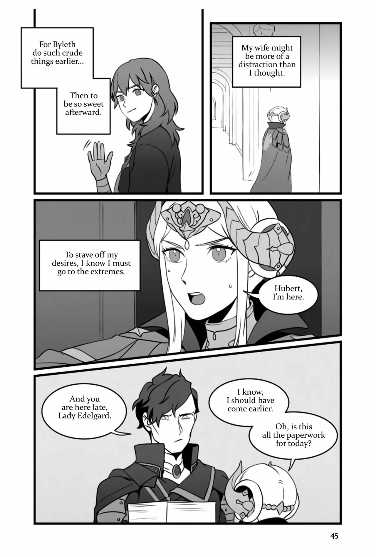 My Heart's a Secret page 45 featuring byleth eisner fire emblem parody - yuri females only hentai manga - read online free
