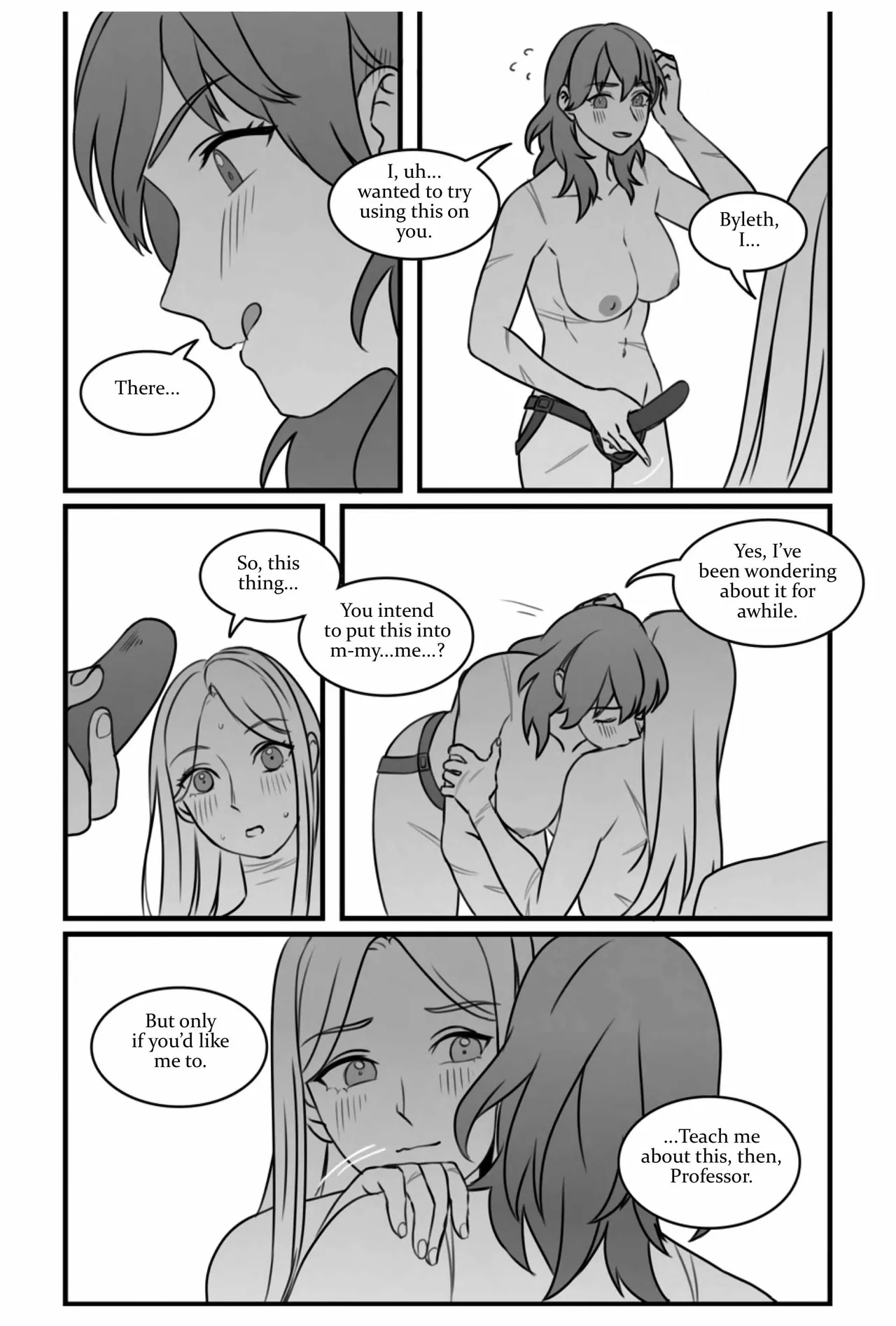 My Heart's a Secret page 60 featuring byleth eisner fire emblem parody - yuri females only hentai manga - read online free