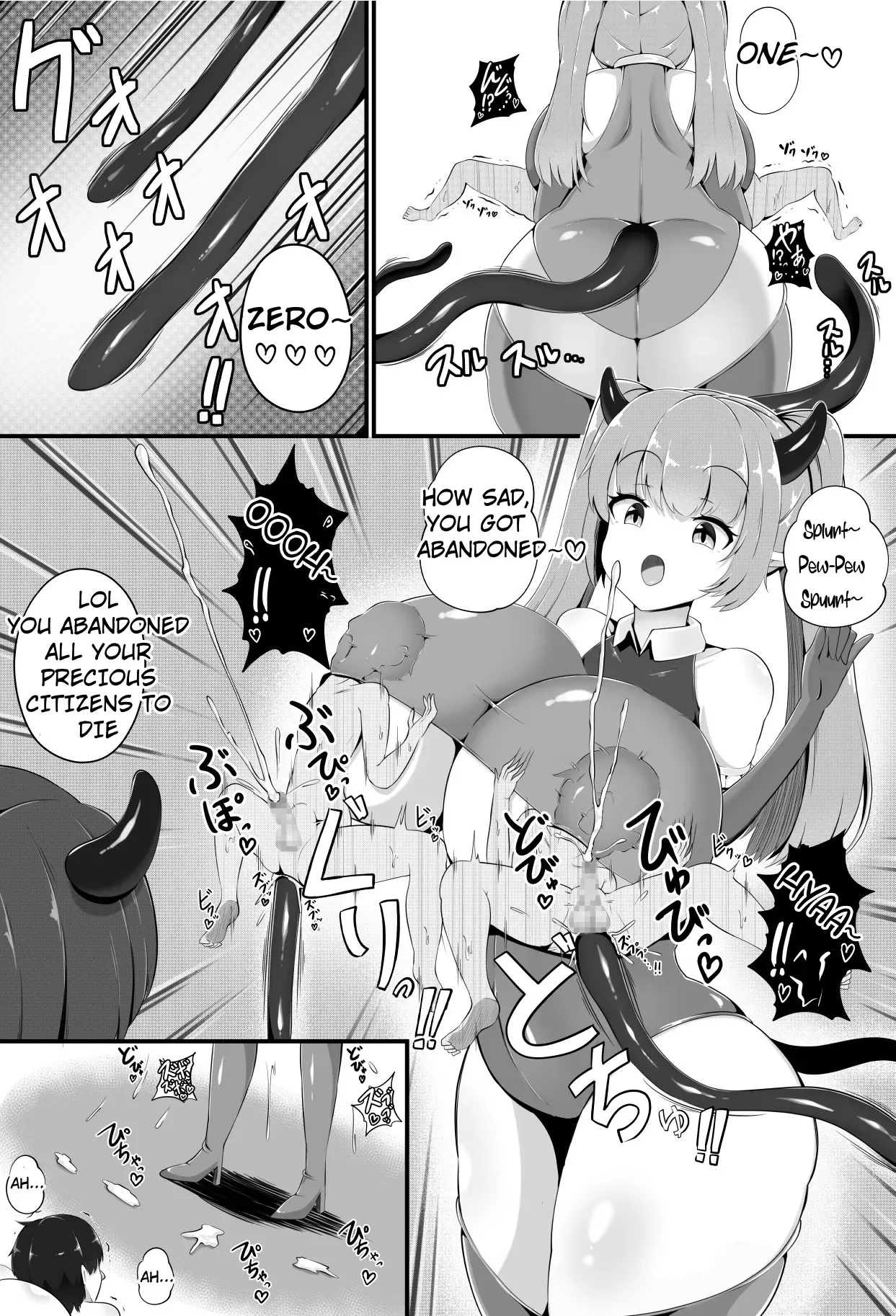 Gasoline Chahan (Edogawa Nitro King)] The Succubus Army Invasion: The Fall of the Royal Capital page 16 original parody - gloves thigh high boots hentai manga - read online free