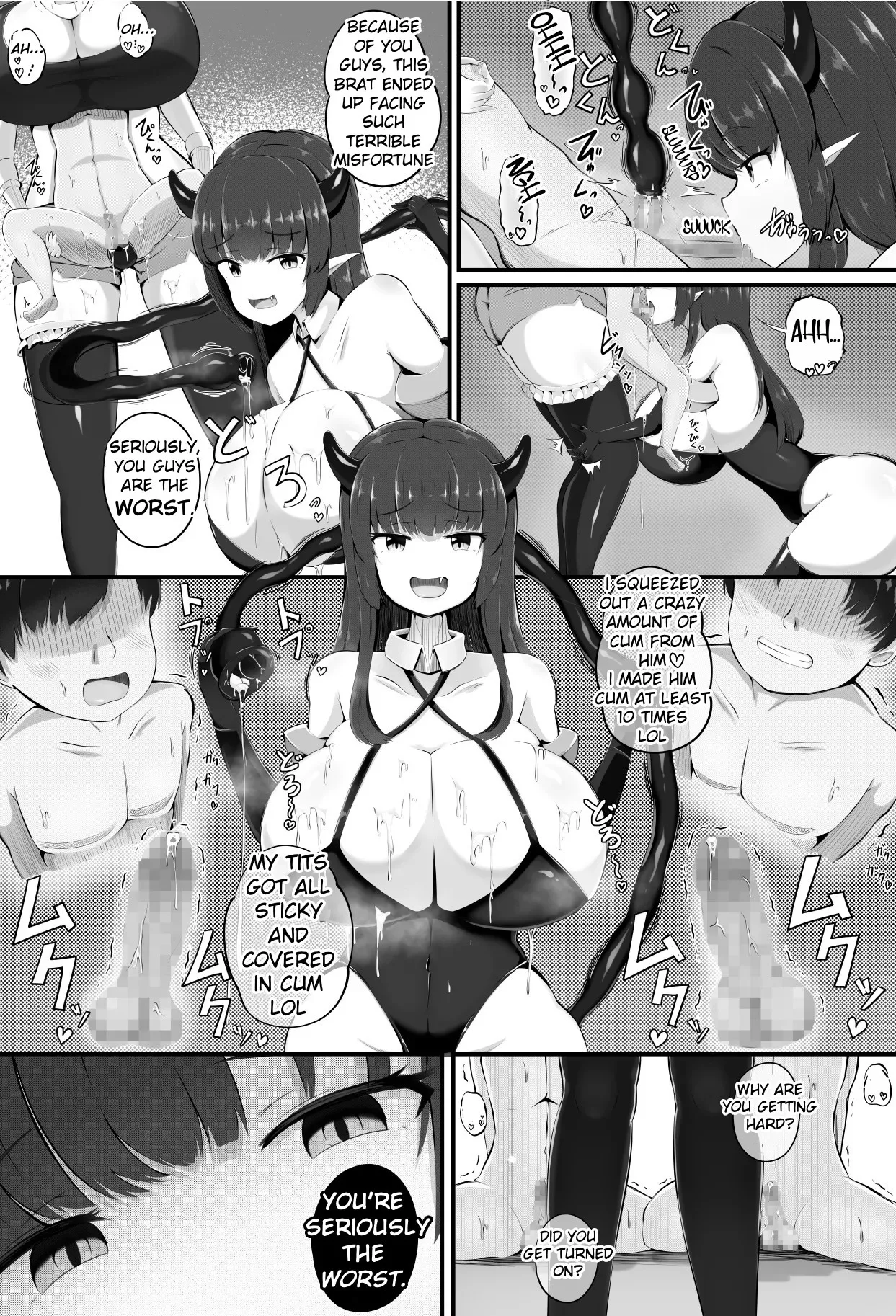 Gasoline Chahan (Edogawa Nitro King)] The Succubus Army Invasion: The Fall of the Royal Capital page 21 original parody - gloves thigh high boots hentai manga - read online free