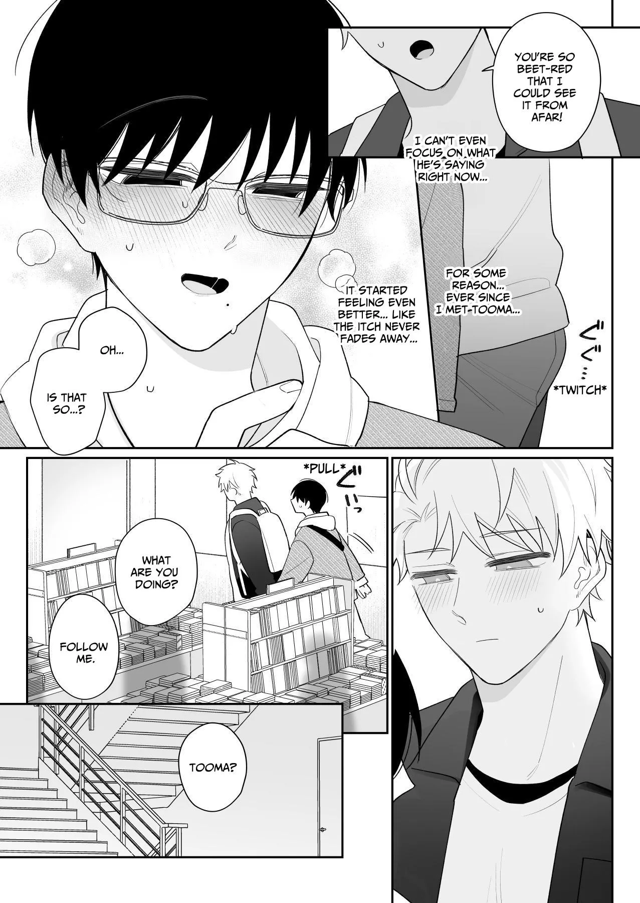 Yurukute Zakokute Naka no Ii Tomodachi 2 | My Loose And Noob Best Friend 2 page 11 original parody - handjob glasses hentai manga - read online free