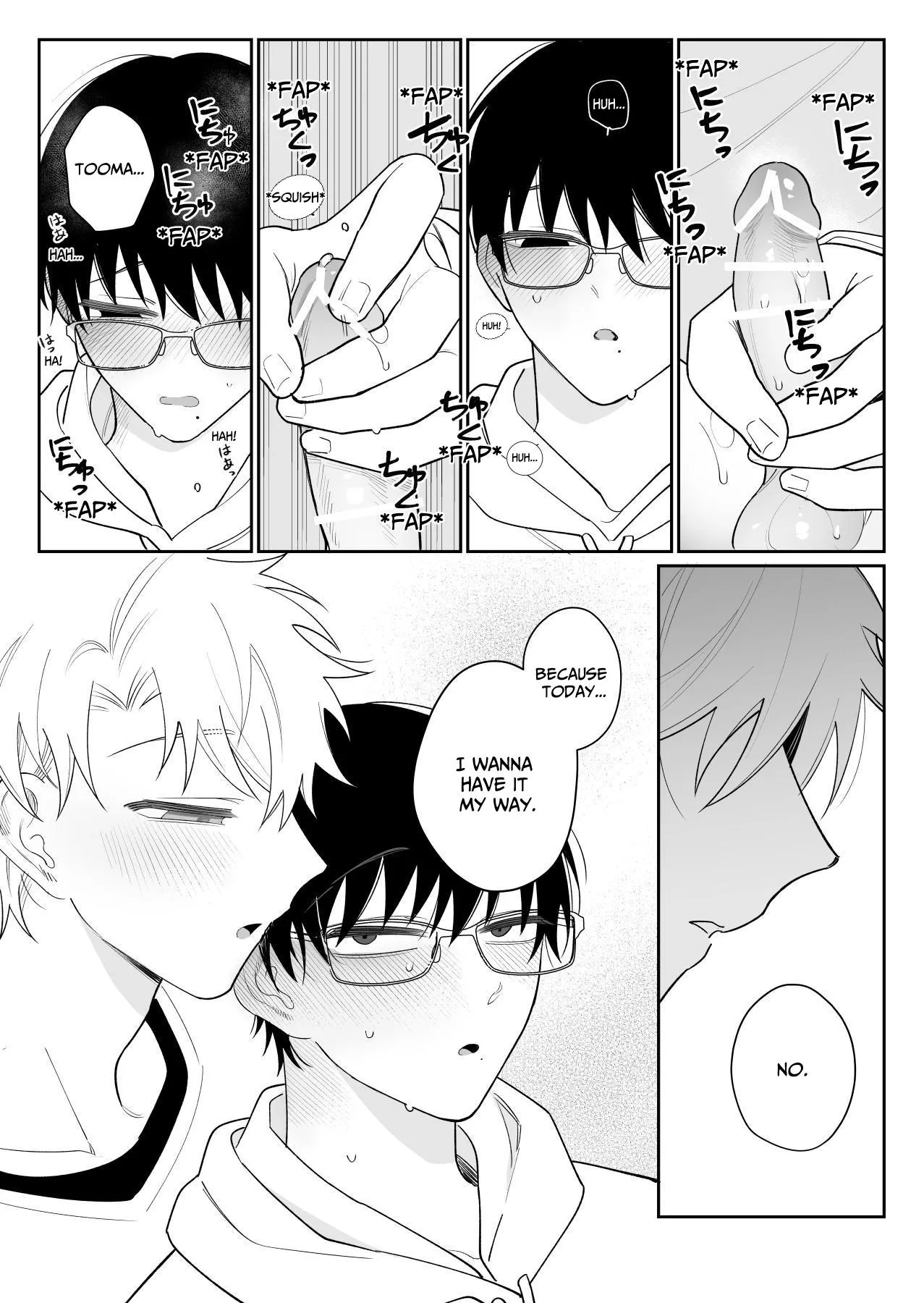 Yurukute Zakokute Naka no Ii Tomodachi 2 | My Loose And Noob Best Friend 2 page 21 original parody - nakadashi glasses hentai manga - read online free