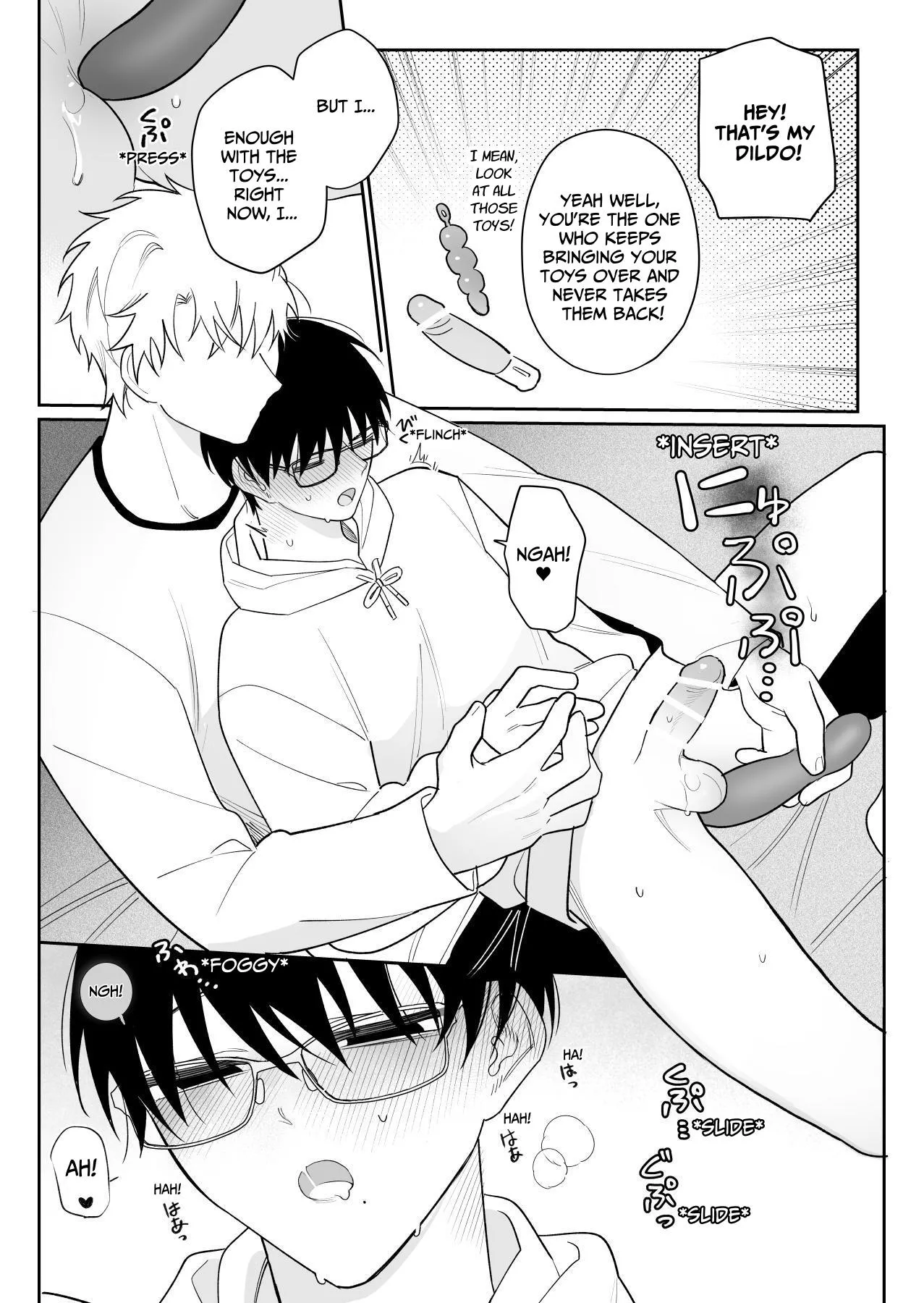 Yurukute Zakokute Naka no Ii Tomodachi 2 | My Loose And Noob Best Friend 2 page 24 original parody - nakadashi glasses hentai manga - read online free