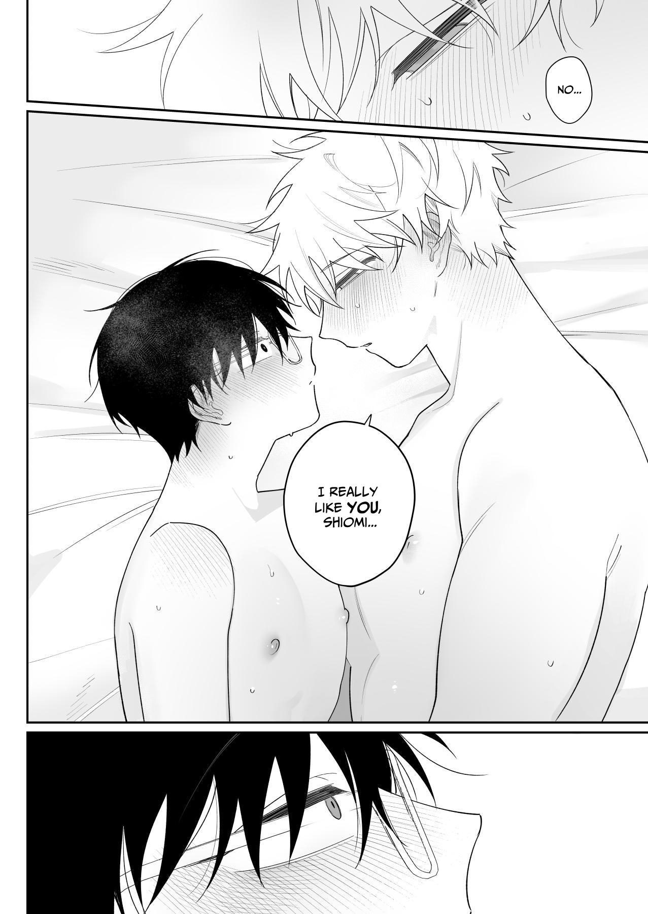 Yurukute Zakokute Naka no Ii Tomodachi 2 | My Loose And Noob Best Friend 2 page 44 original parody - handjob glasses hentai manga - read online free