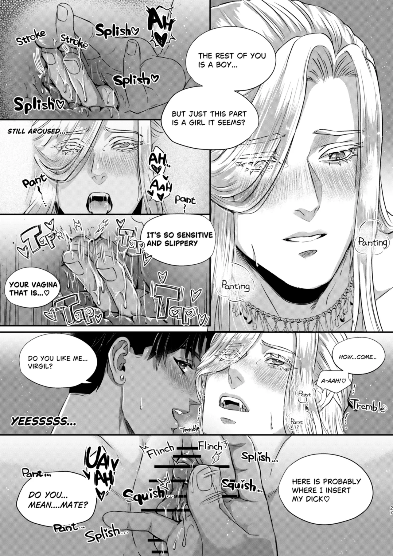 Beautiful merman is a cuntboy page 26 original parody - nakadashi x-ray hentai manga - read online free