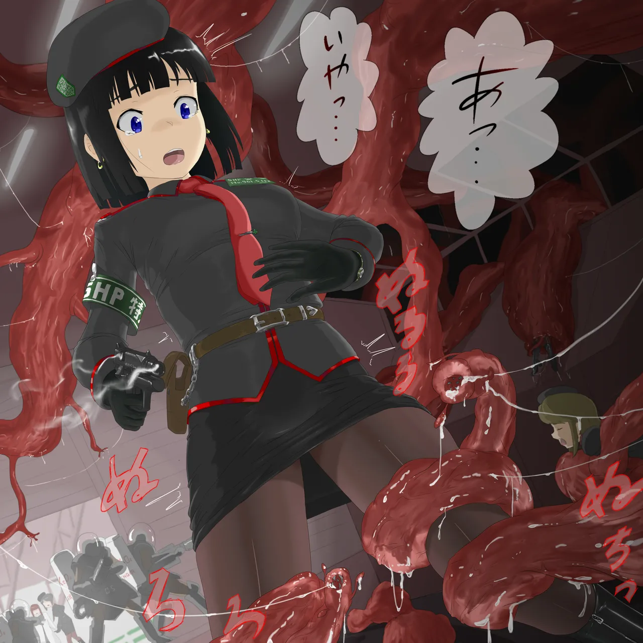 pasmo2勢 page 55 - bodysuit tentacles hentai manga - read online free