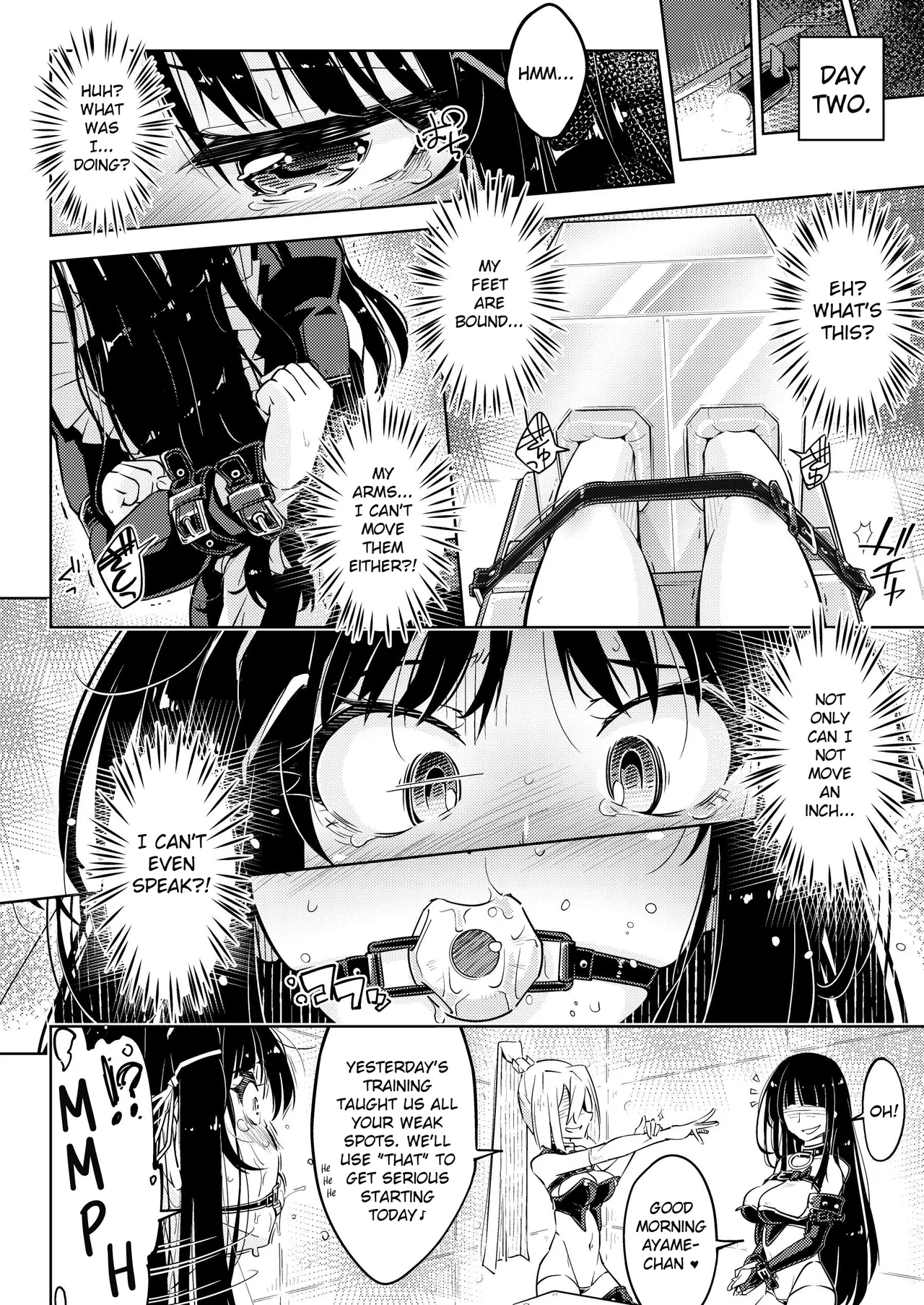 Young Rich's Girl Fall Into Foot Tickling Hell + Bonus Page page 21 original parody - females only sweating hentai manga - read online free
