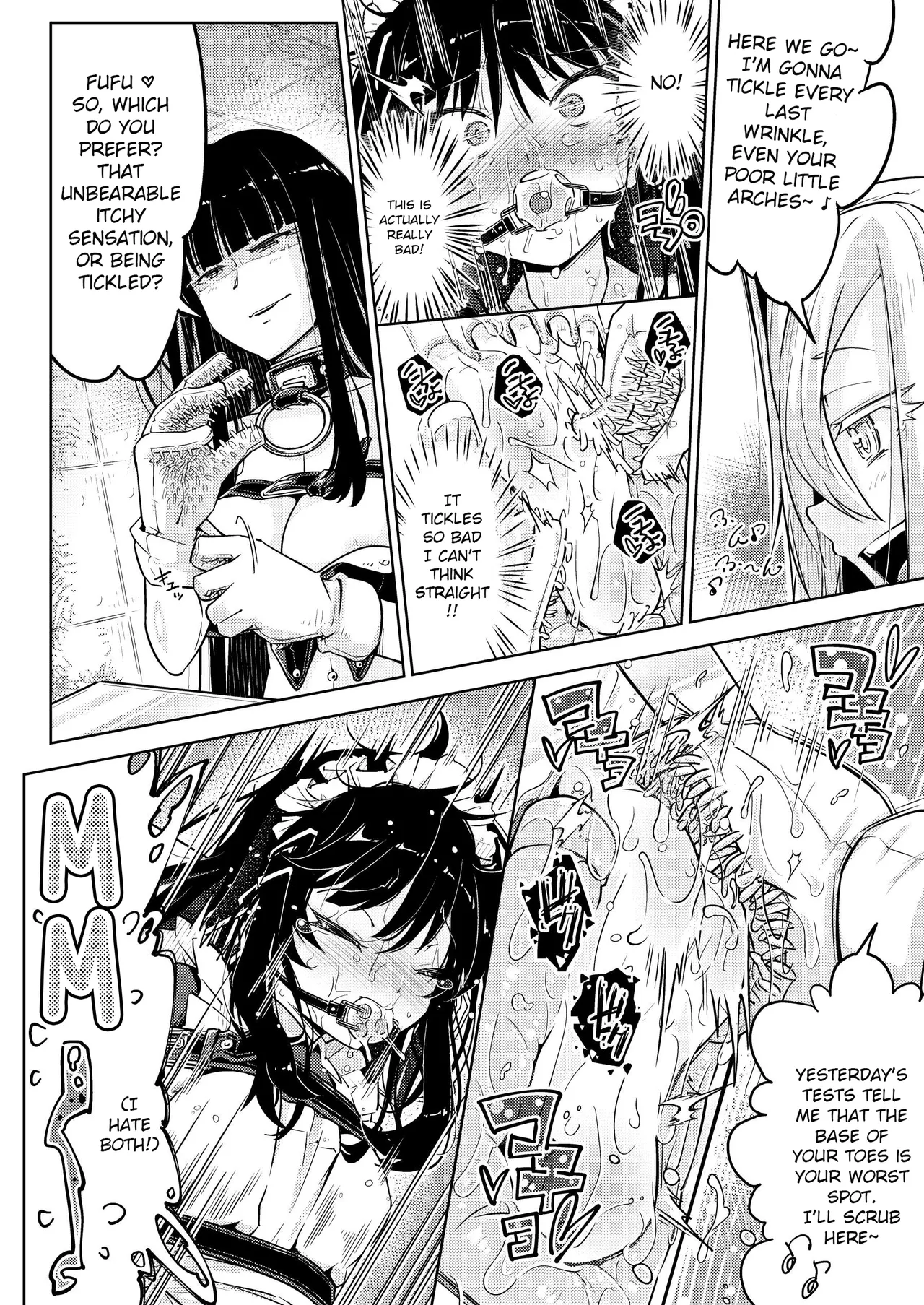 Young Rich's Girl Fall Into Foot Tickling Hell + Bonus Page page 25 original parody - females only sweating hentai manga - read online free