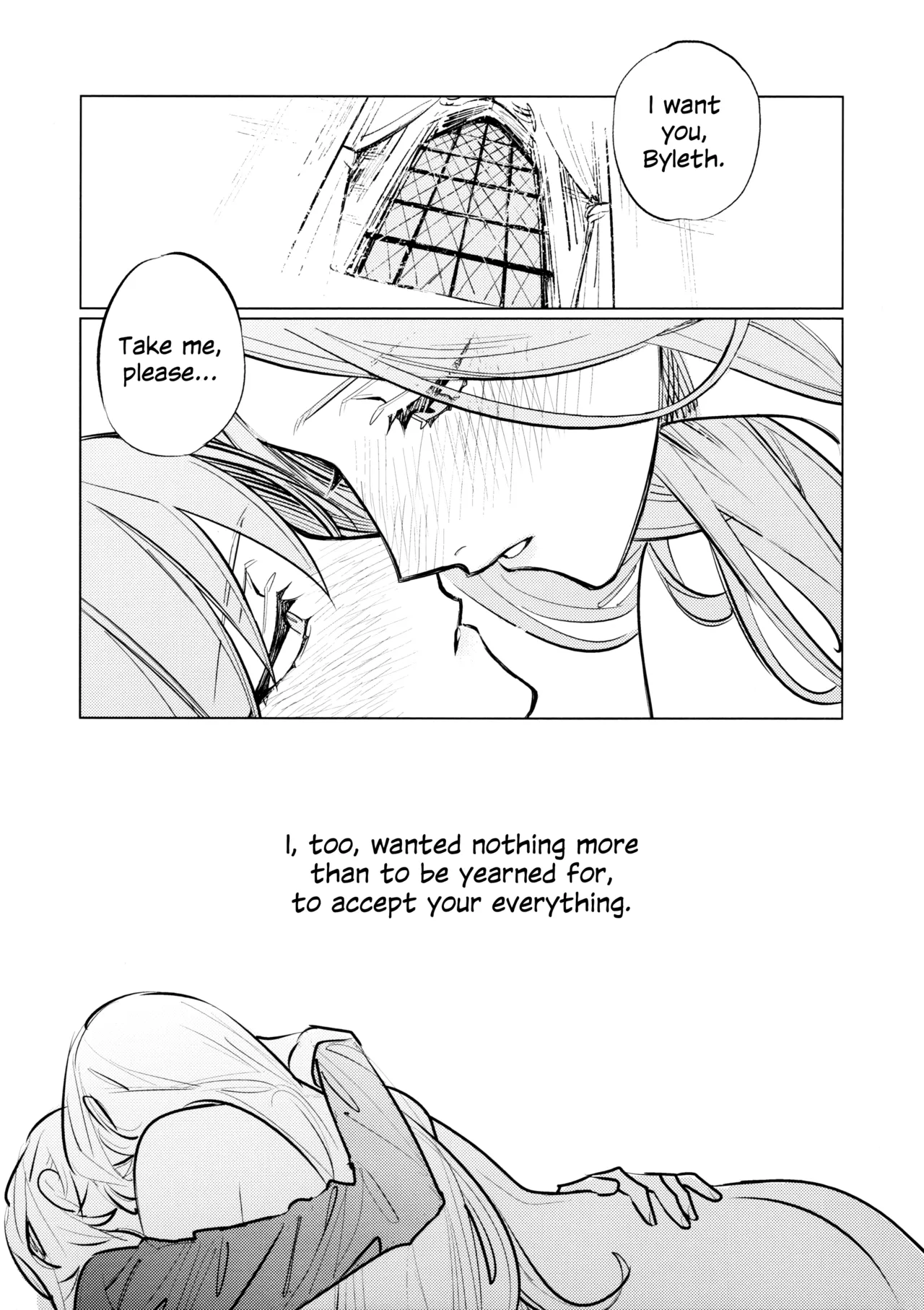 Yawarakai Uroko | Gentle Scales page 22 featuring byleth eisner fire emblem parody - kissing cunnilingus hentai manga - read online free