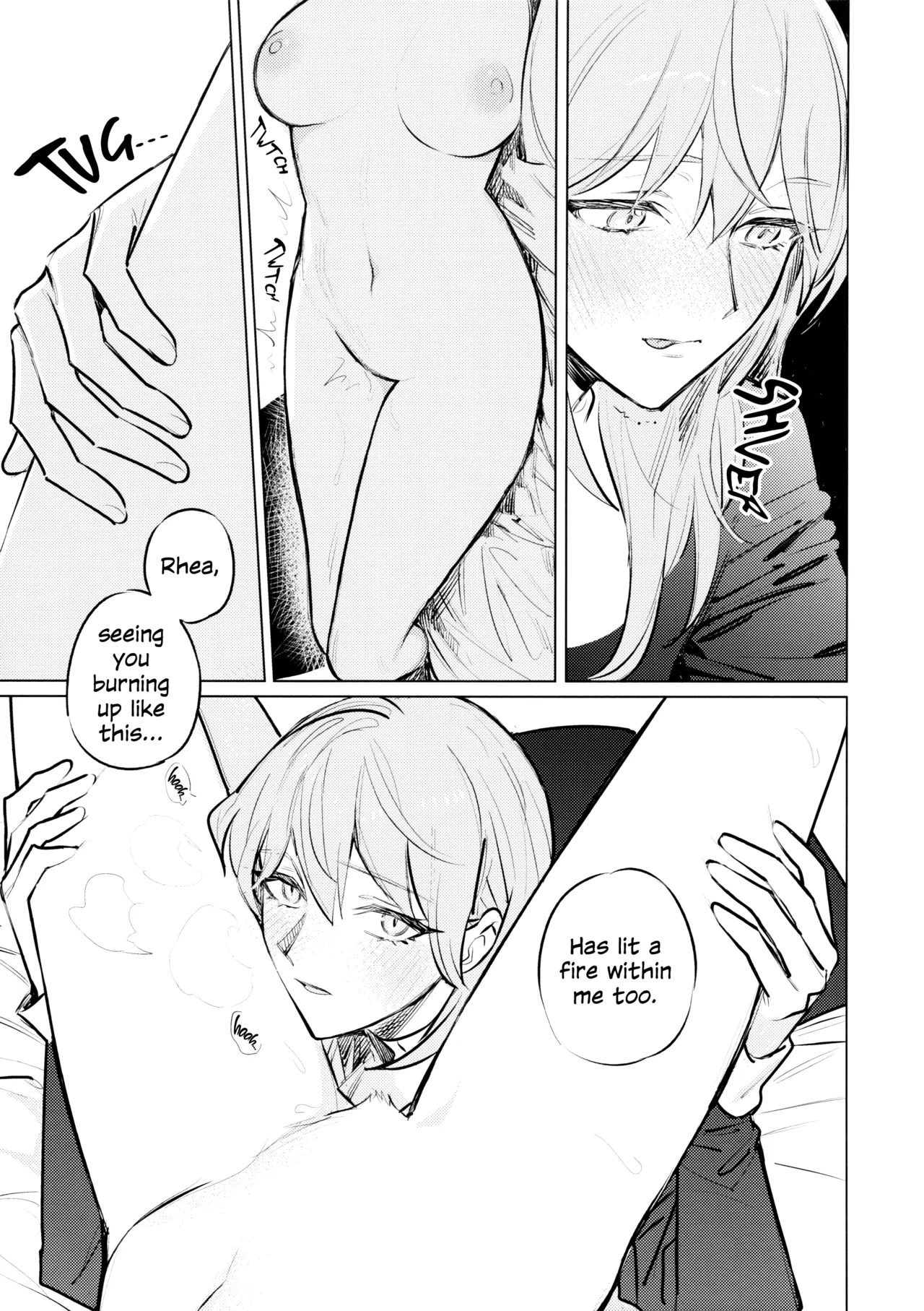Yawarakai Uroko | Gentle Scales page 28 featuring byleth eisner fire emblem parody - yuri kissing hentai manga - read online free