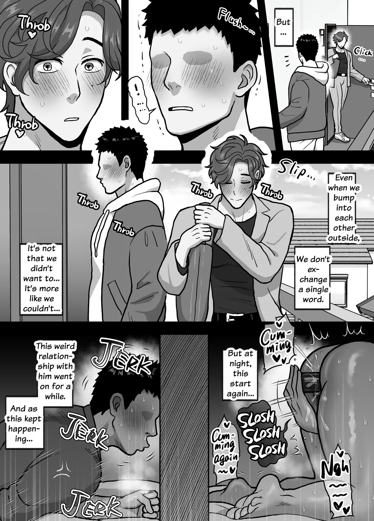 Page 19 of [Onoko Ya Honpo (Kamiwo Akira)] Gloryhole Sex with the Cuntboy Neighbor [English]
