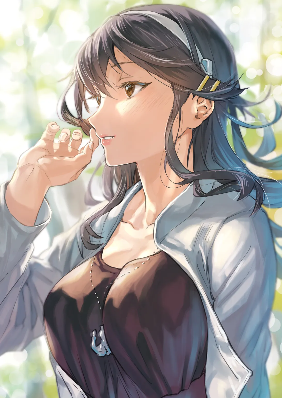 Sagejou Soushuuhen page 176 featuring koyomi araragi kantai collection parody - big breasts garter belt hentai manga - read online free