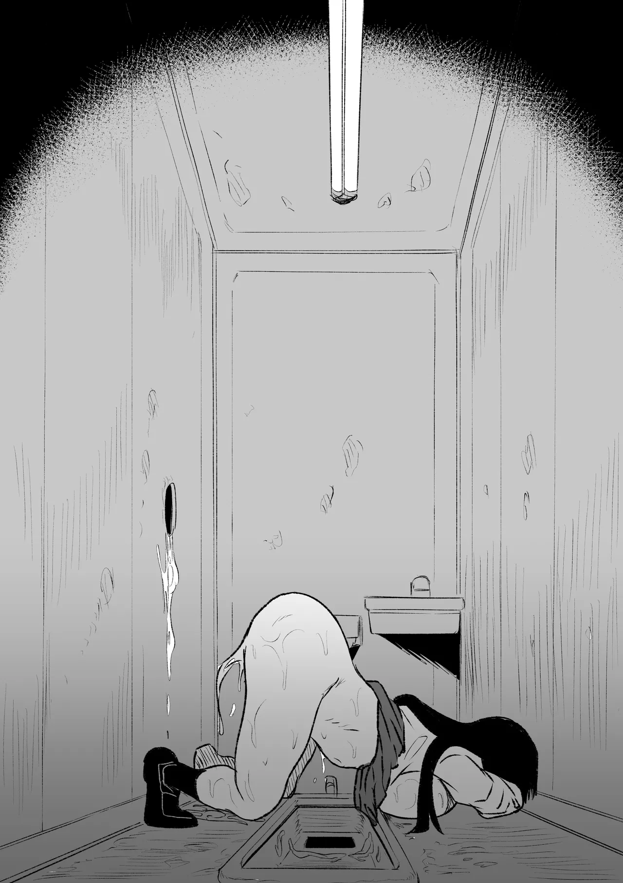 Kyou no Seiheki Fella Chuudoku JK Kouhen | 狂之性癖 口交中毒JK 後篇 page 22 original parody - sole female nakadashi hentai manga - read online free