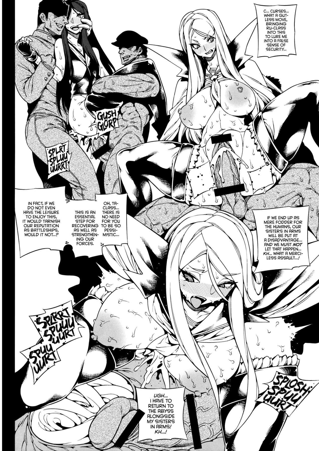 Minasoko Spiral | The Sea Bottom Spiral page 9 featuring ru-class kantai collection parody - nakadashi thigh high boots hentai manga - read online free
