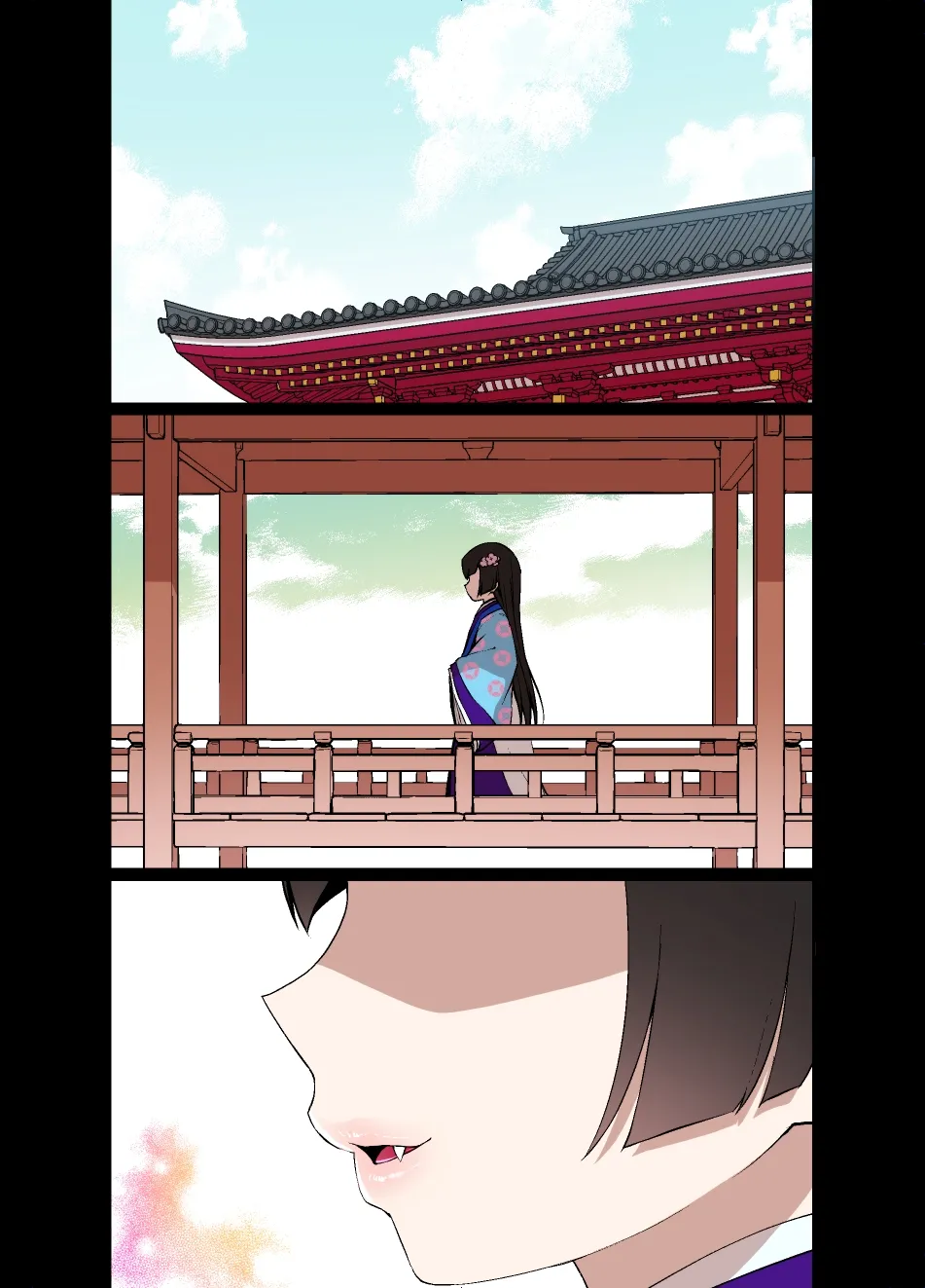 Inma ni Misomerareta Heian Kizoku no Futanari Hime Manga page 39 original parody - full color stockings hentai manga - read online free