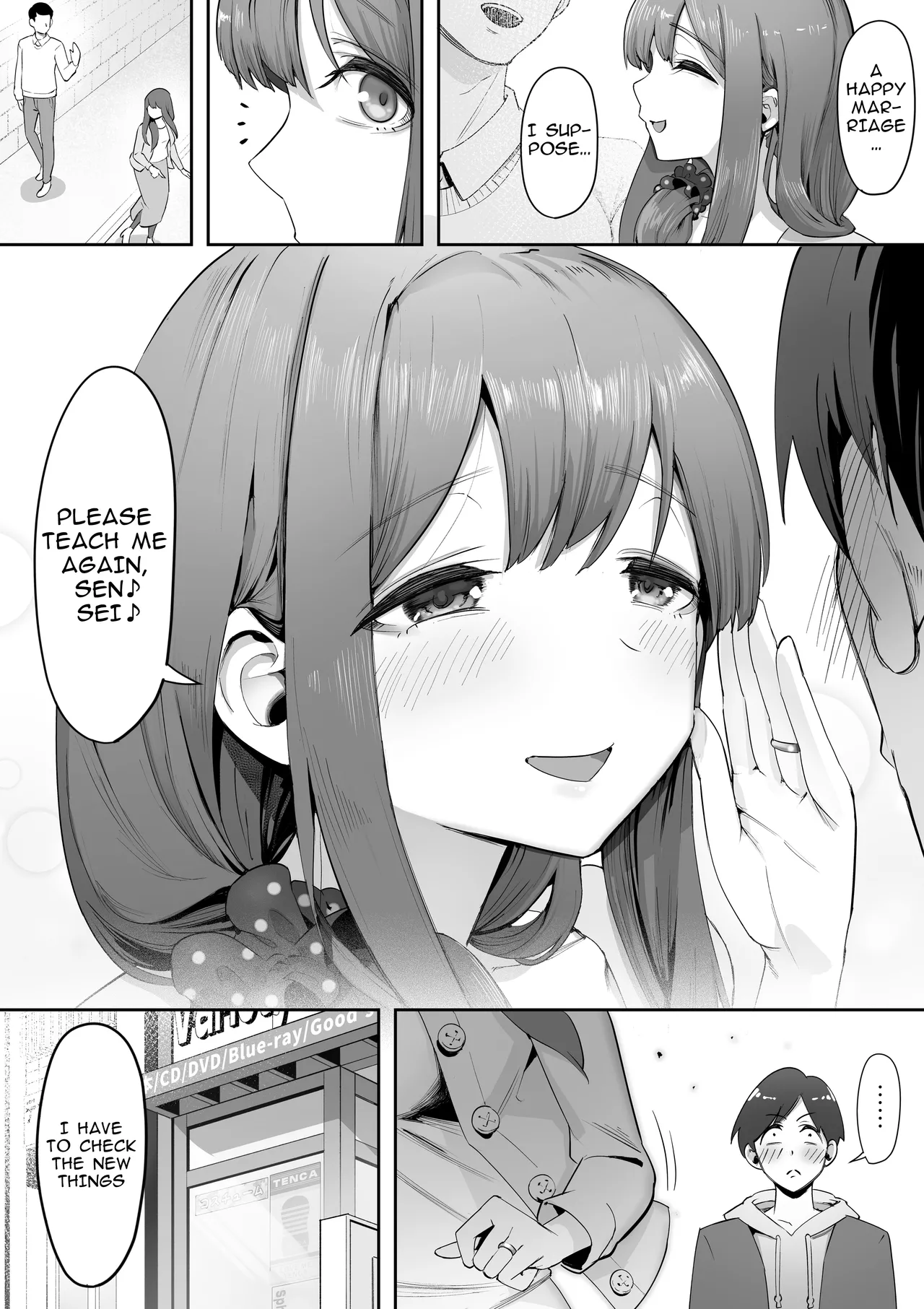 Adult Shop no Wakazuma-san | Young wife at an adult shop page 25 original parody - sole female sole male hentai manga - read online free