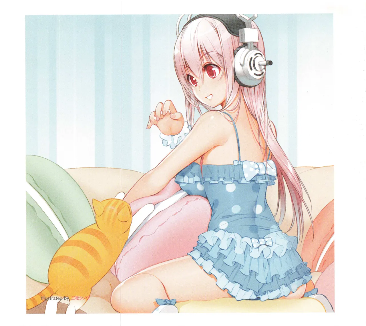 Sonicomi Limited Edition Super Sonico Private Book page 33 featuring super sonico - artbook hentai manga - read online free