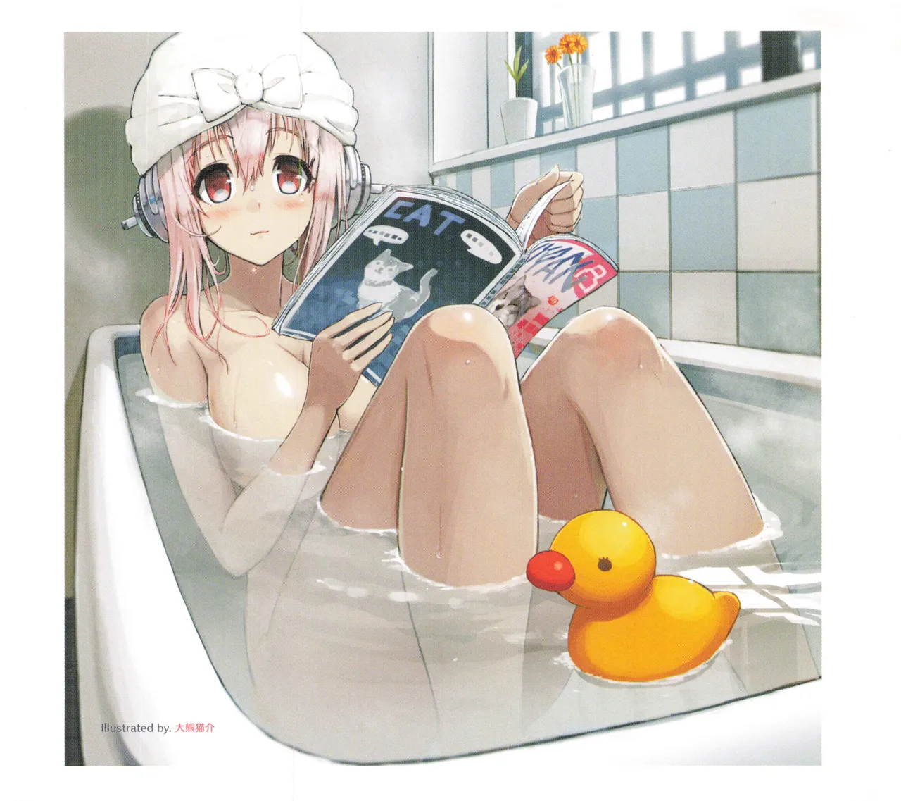 Sonicomi Limited Edition Super Sonico Private Book page 35 featuring suzu fujimi - artbook hentai manga - read online free
