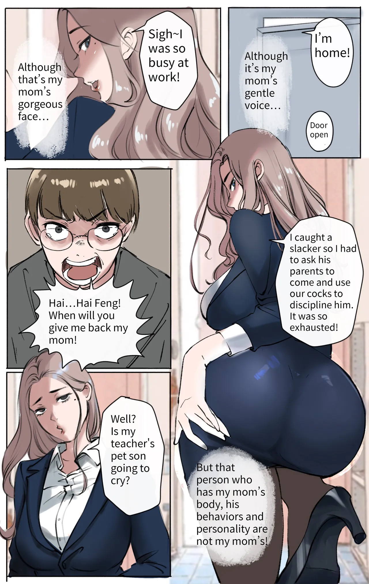 Nothing page 22 original parody - futanari milf hentai manga - read online free