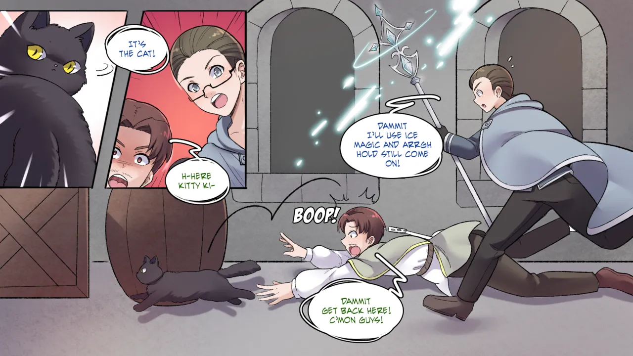 Dokidoki Dungeon page 19 original parody - full color transformation hentai manga - read online free