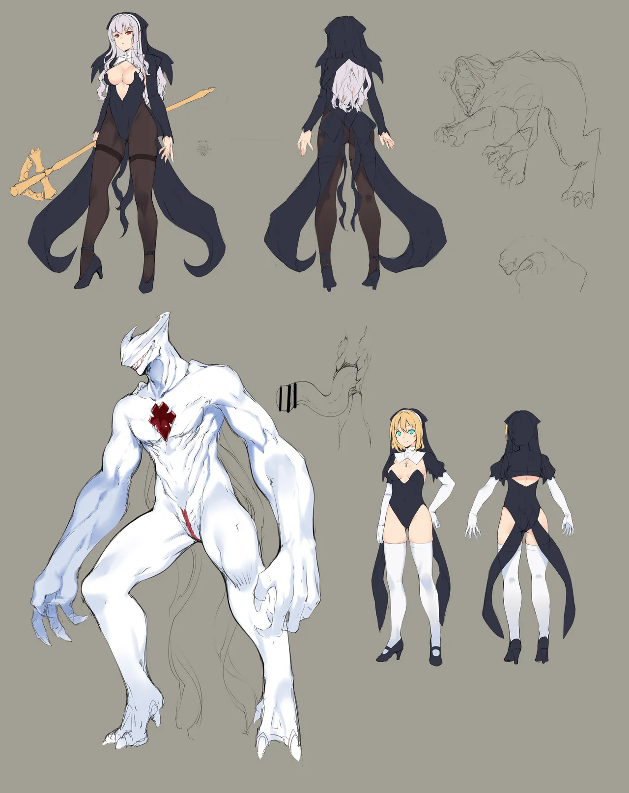 シスター物進捗 - Page 1