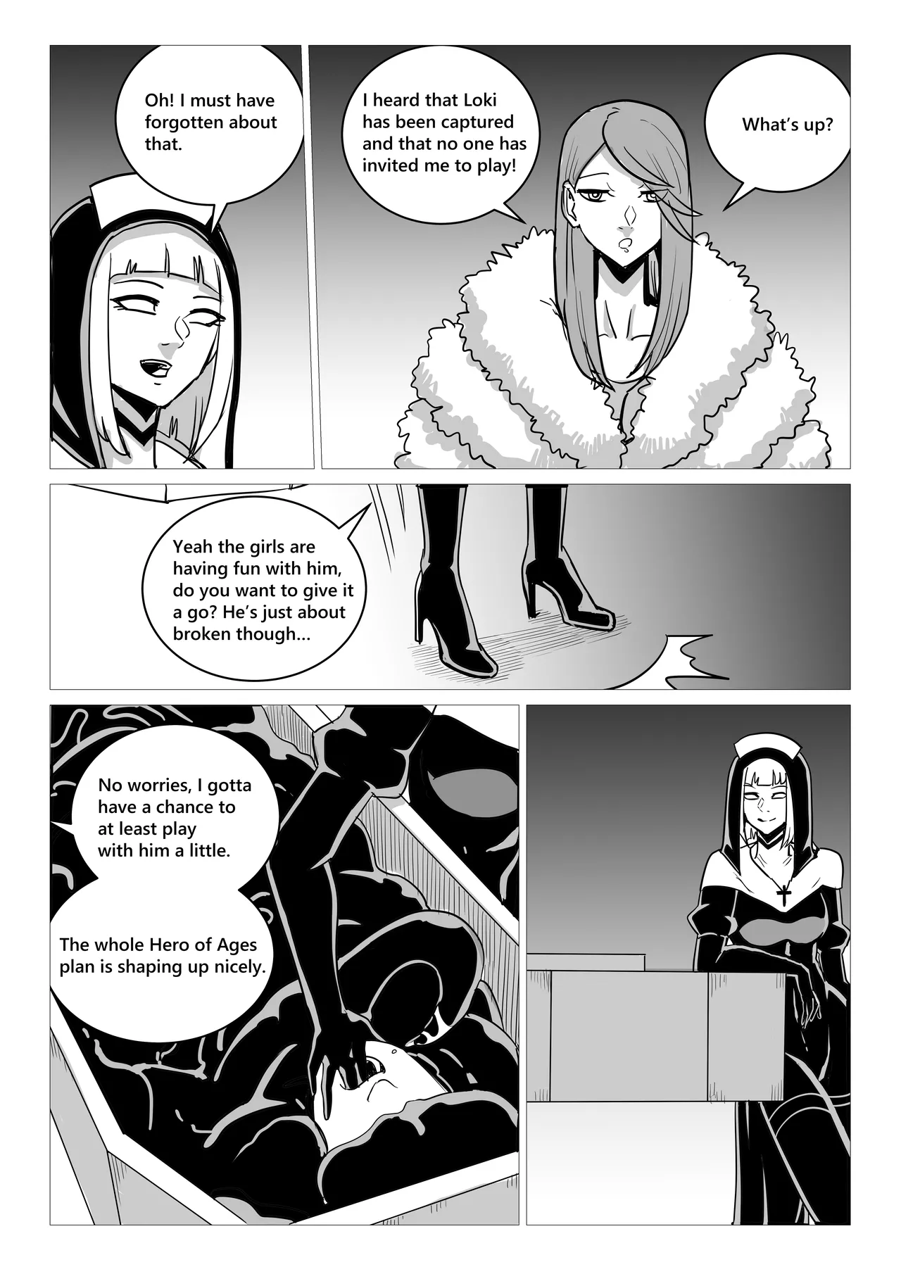 The Hero of Ages - Unsung Hero - BlazeSM page 45 original parody - thigh high boots multiple orgasms hentai manga - read online free