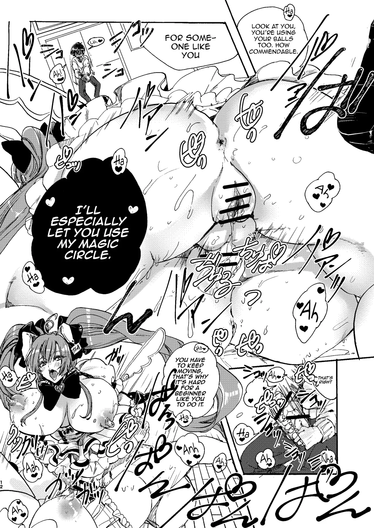 [ROMEOTIE (Yuzuriha Ranchi)] Kindan Kaikan Magical Teacher ~Ai no Mahou wa Futanari Sutekki~ | Forbidden Pleasure Magical Teacher ~The Magic Of Love Is Cast With A Futanari Staff~ (Mahjong Fight Girl) [English] {Doujins.com} [Digital] page 11 original parody - sole female sole male hentai manga - read online free