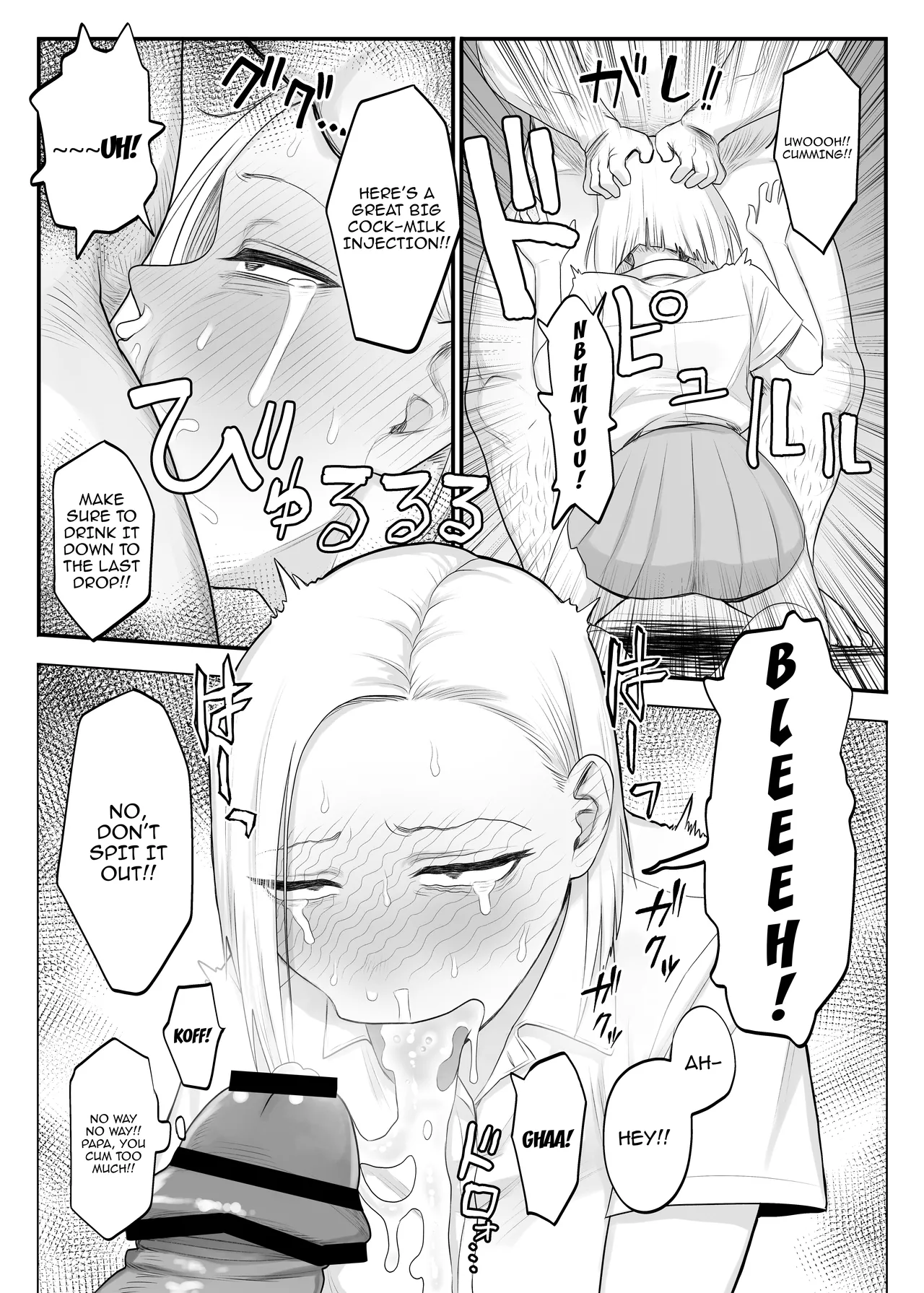 Tsundere Fathercon Kusagaya-san | Kusagaya the Tsundere Fathercon page 9 original parody - glasses schoolgirl uniform hentai manga - read online free