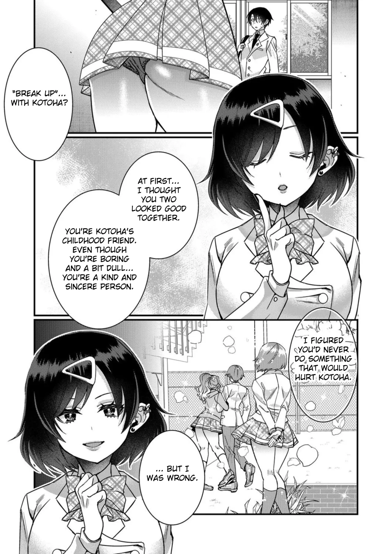 Eroge Sekai ni Tensei Shita ore ga, Oshi e no ai de Netorare Hiroin o Shiawaseni Suru. ch.1-10 page 113 - kissing big breasts hentai manga - read online free