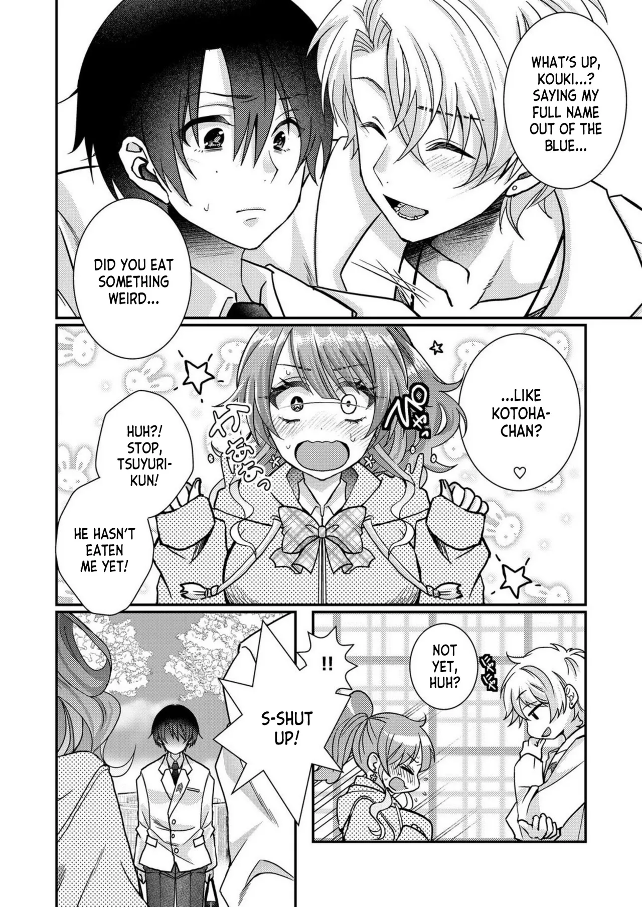 Eroge Sekai ni Tensei Shita ore ga, Oshi e no ai de Netorare Hiroin o Shiawaseni Suru. ch.1-10 page 26 - kissing big breasts hentai manga - read online free