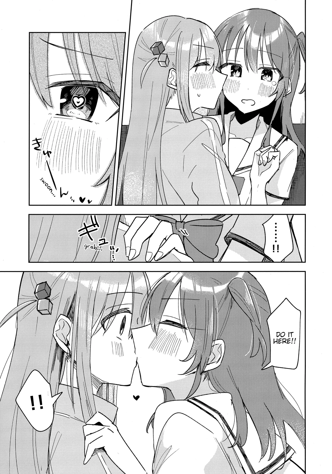 Love Song o Utaitai | I Want to Sing You a Love Song page 10 featuring hitori gotou bocchi the rock parody - rough translation yuri hentai manga - read online free