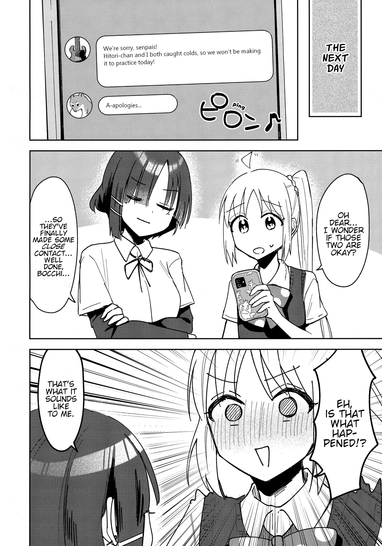 Love Song o Utaitai | I Want to Sing You a Love Song page 17 featuring hitori gotou bocchi the rock parody - females only schoolgirl uniform hentai manga - read online free
