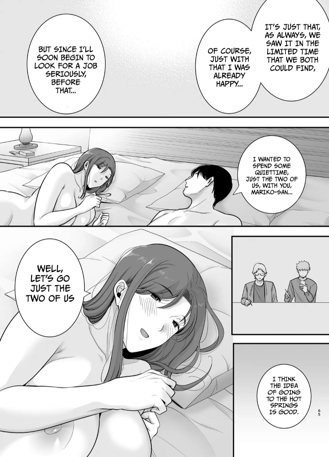 [Ogon Shinshi Club (Cloudy)] Mariko-san to Boku ~Beit Saki no Hitozuma to no Furin Kankei~ | Mariko-san and Me ~An Affair with a Married Woman from My Part-Time Job~ 2 [English] page 64 original parody - sole female sole male hentai manga - read online free