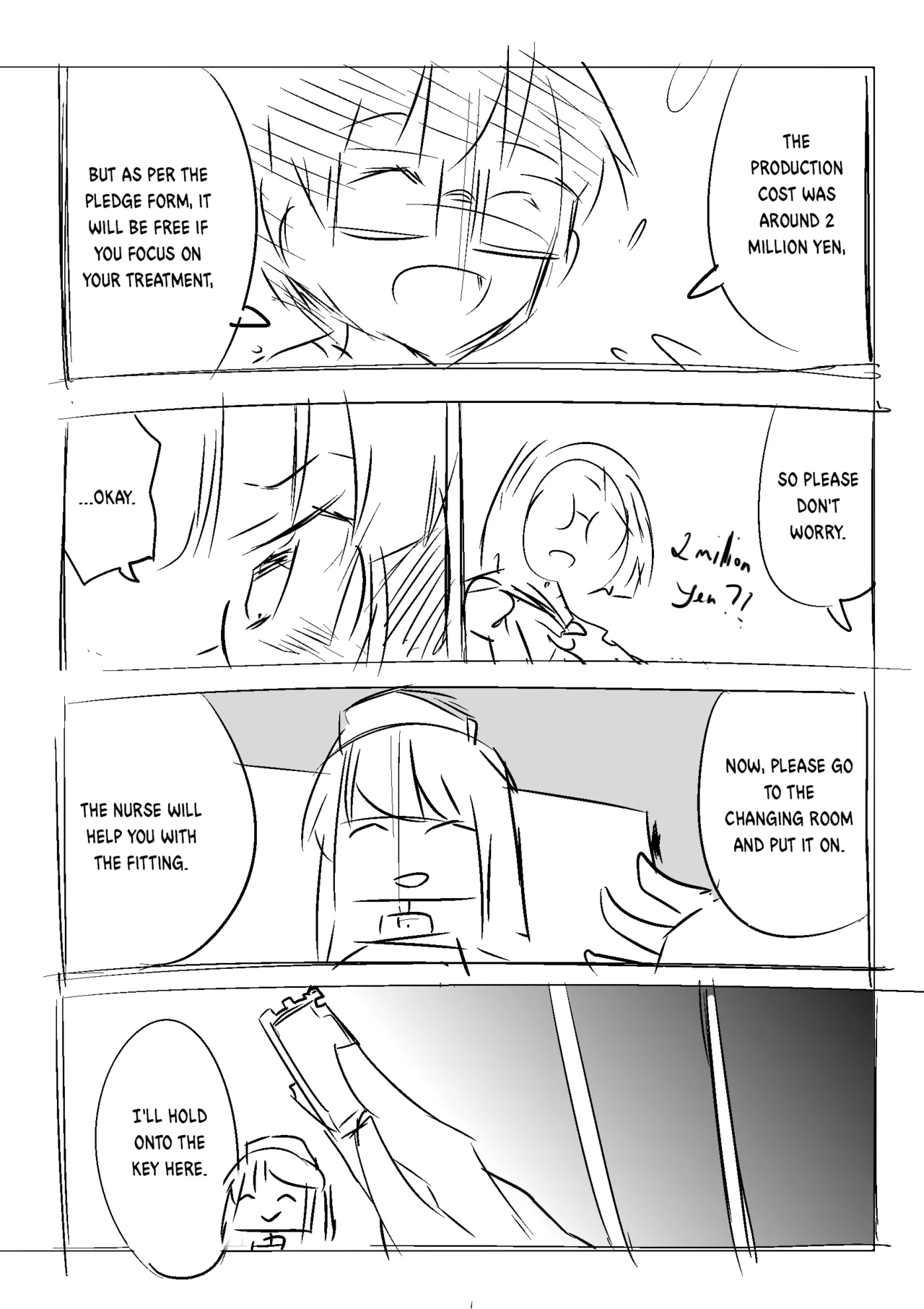 Hiiragi Yukine’s invisible bonds page 18 original parody - sole female rough translation hentai manga - read online free