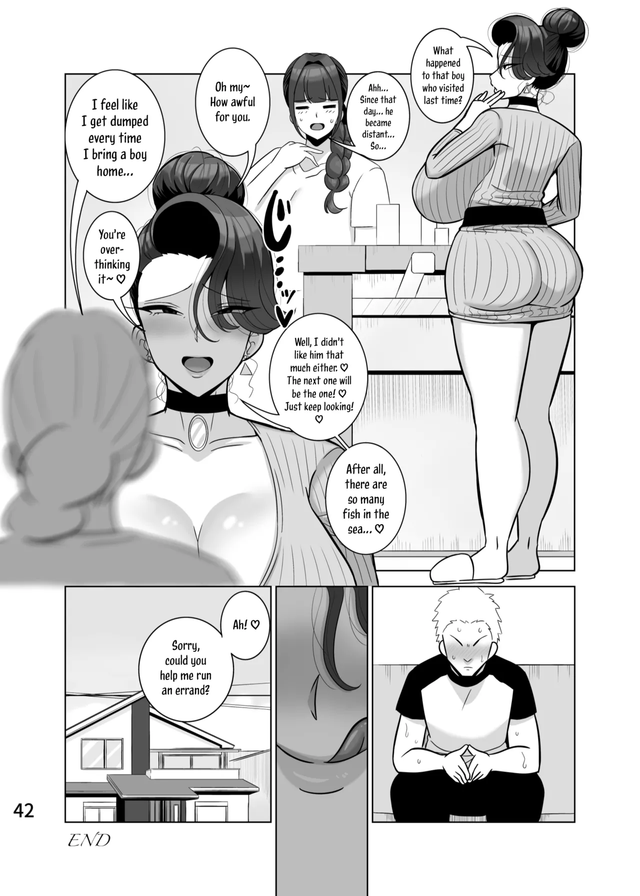 Musume no Kareshi o Netoru Haha | A Mother Who Steals Her Daughter's Boyfriends page 43 original parody - squirting milf hentai manga - read online free