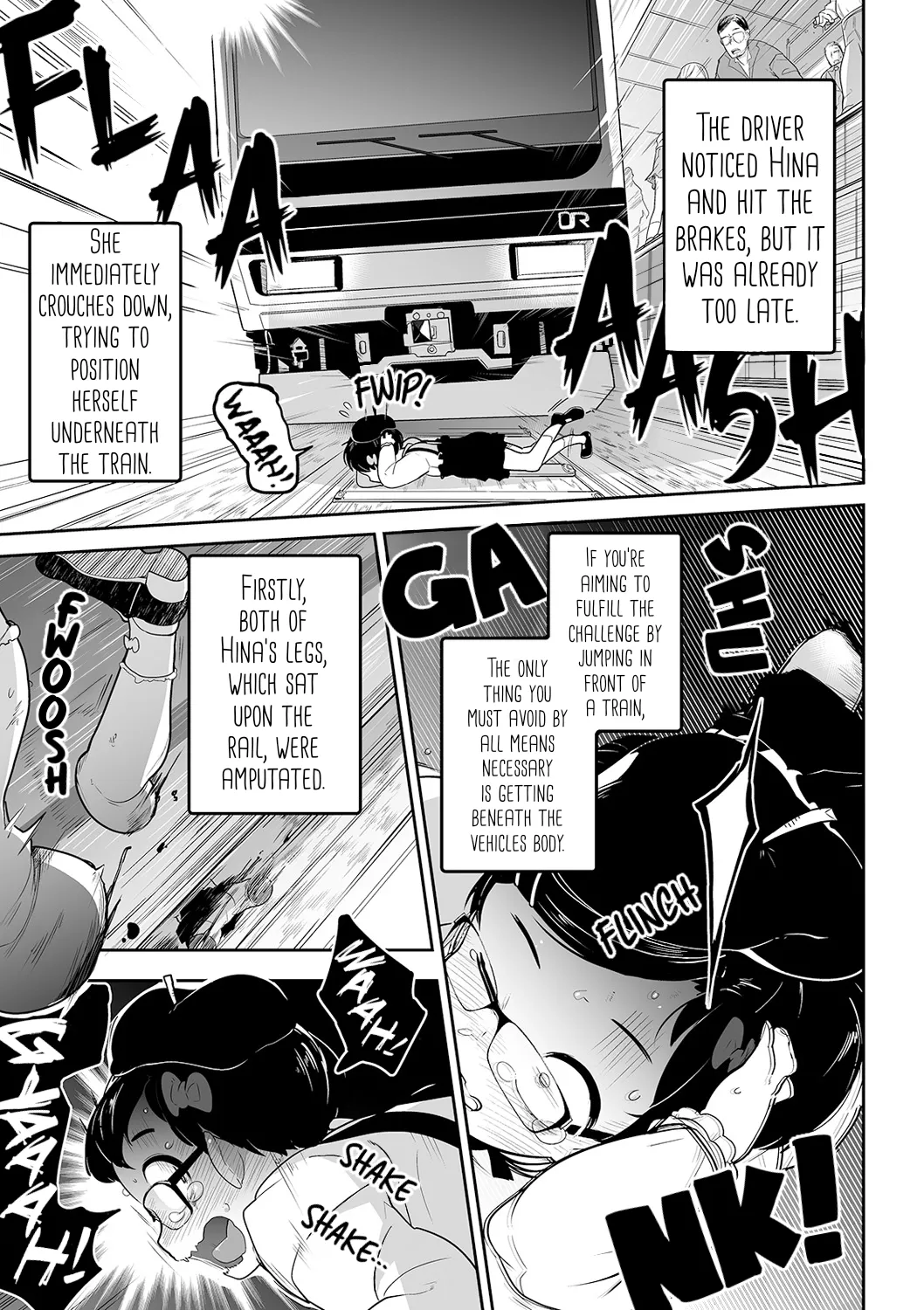 Suicide Challenge page 26 original parody - rough translation glasses hentai manga - read online free