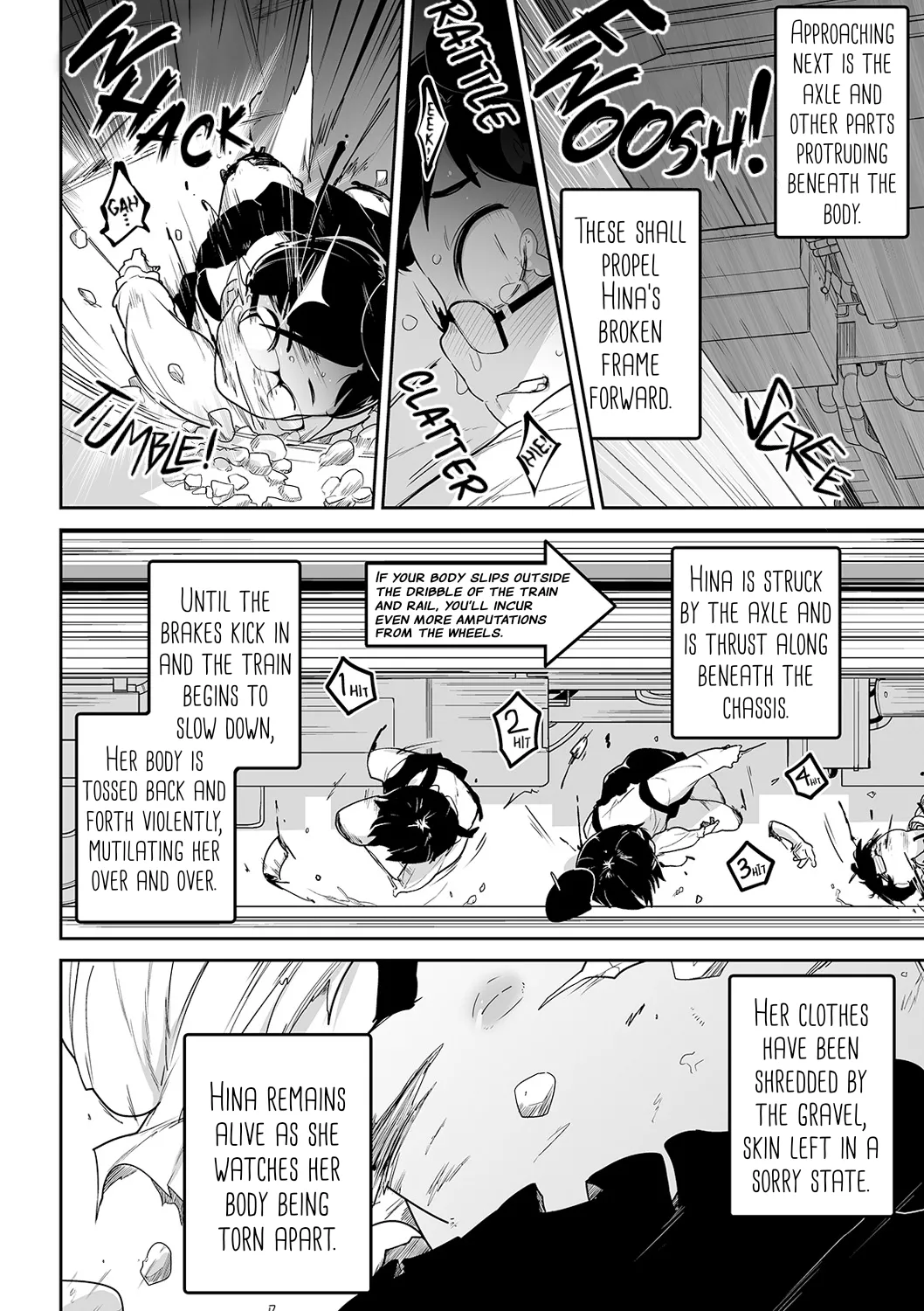Suicide Challenge page 27 original parody - rough translation glasses hentai manga - read online free