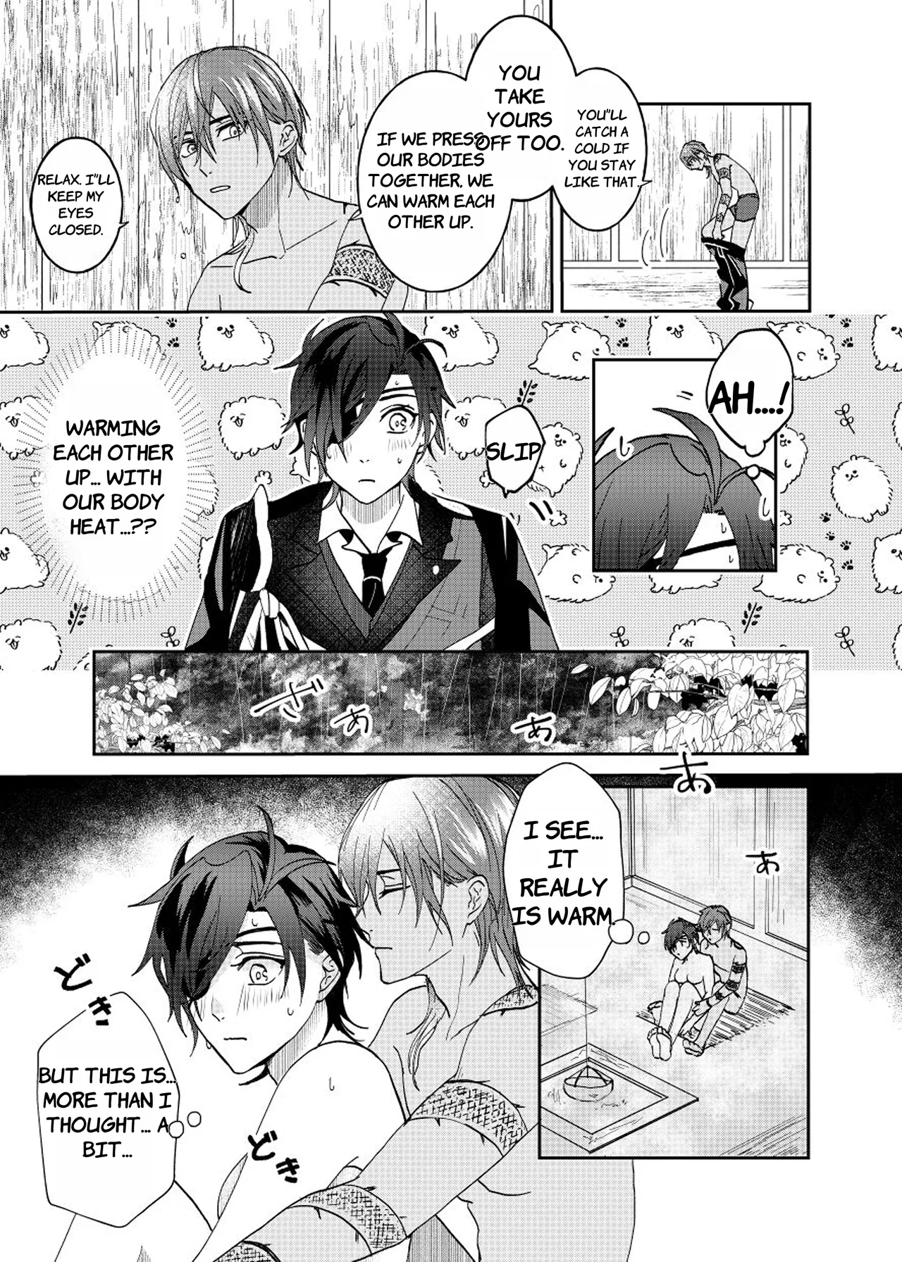 Ame Tokidoki Futanari × Supadari - English page 9 featuring shokudaikiri mitsutada touken ranbu parody - sole male rough translation hentai manga - read online free