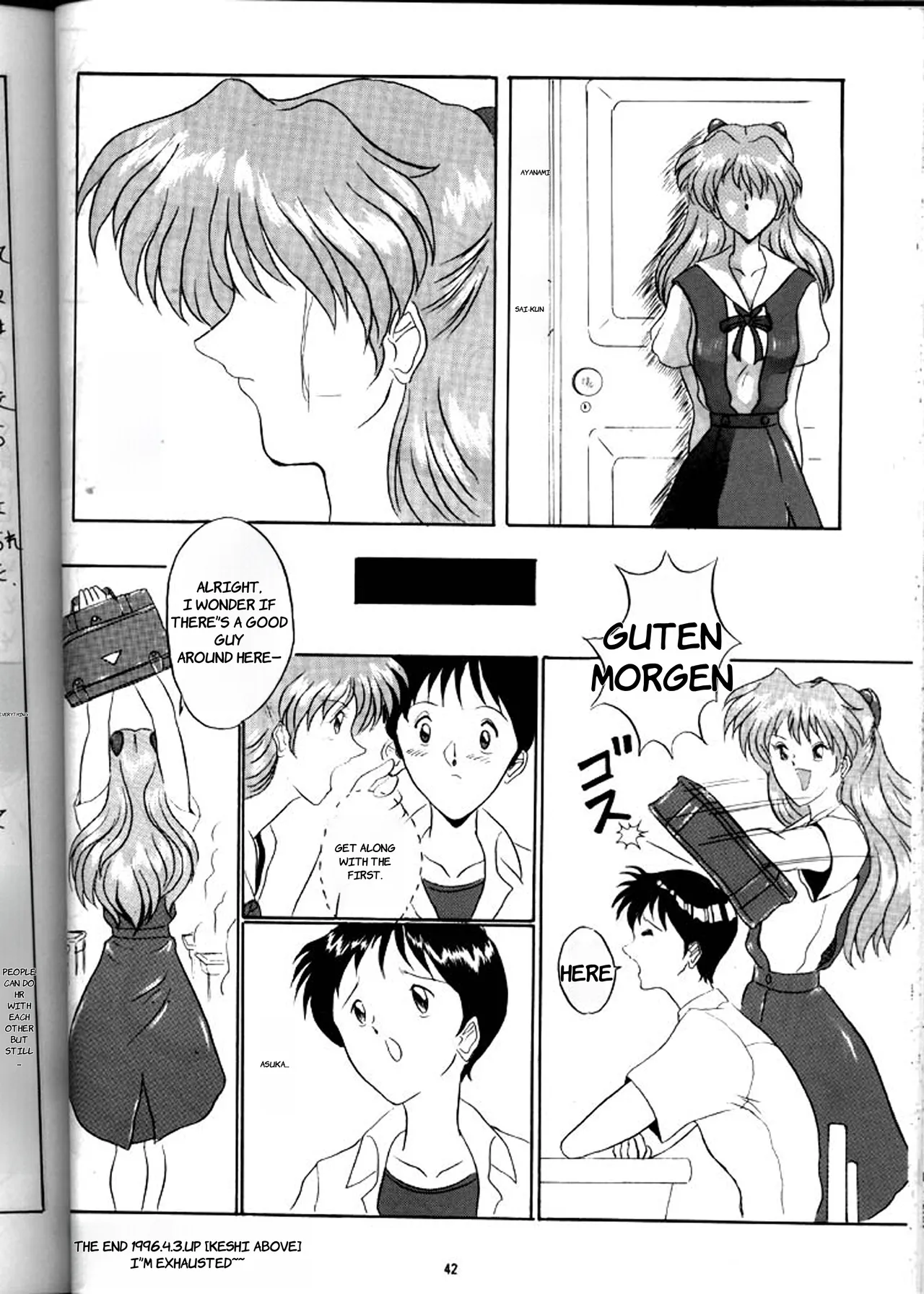 [Yomosue Doukoukai (Gesho Ichirou)] EVA 01 Test (Neon Genesis Evangelion) - English page 41 neon genesis evangelion parody - rough translation big breasts hentai manga - read online free