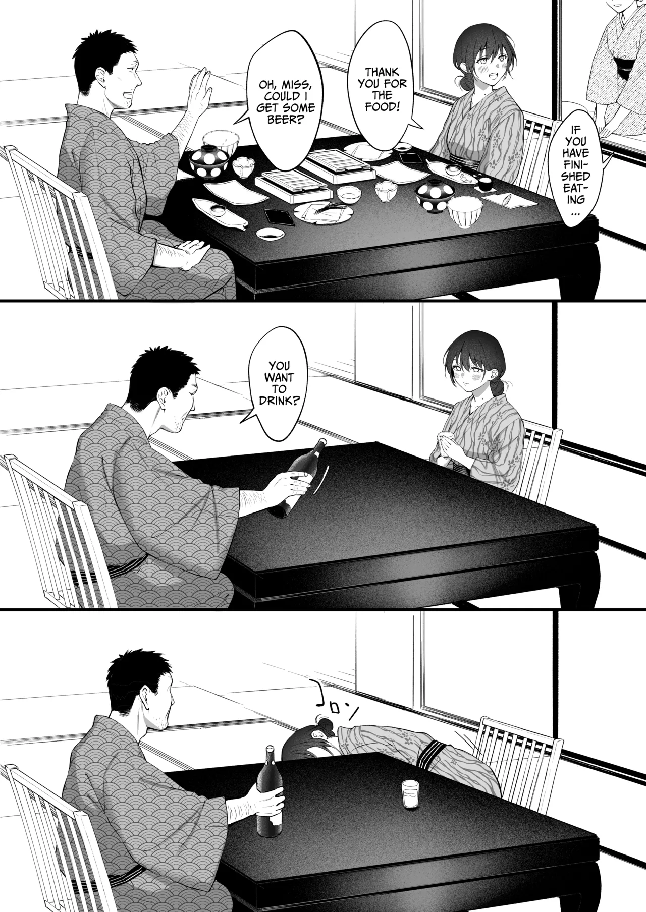 [Okinaga Umanosuke] Shikatte Yurushite Atama o Nadete ~Bakunyuu Seiso na Kaigoshi ga Oji-san Daisuki na Riyuu~ | Scold her, forgive her, pat her on the head. ~The Reason Why the Busty and Neat Caregiver Loves Older Men~ [English] page 43 original parody - sweating big breasts hentai manga - read online free