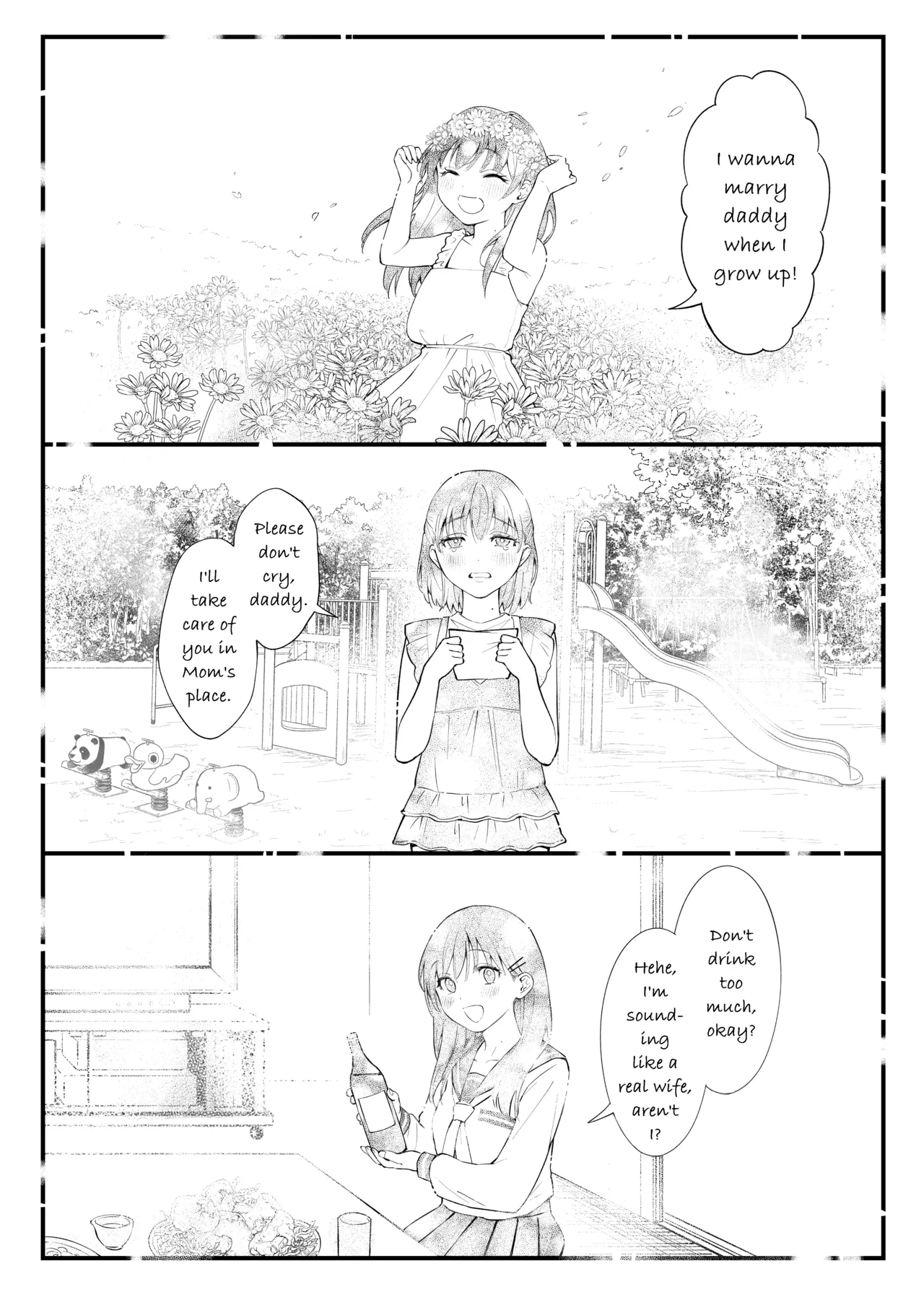 [Okinaga Umanosuke] Shikatte Yurushite Atama o Nadete ~Bakunyuu Seiso na Kaigoshi ga Oji-san Daisuki na Riyuu~ | Scold her, forgive her, pat her on the head. ~The Reason Why the Busty and Neat Caregiver Loves Older Men~ [English] page 61 original parody - sweating big breasts hentai manga - read online free