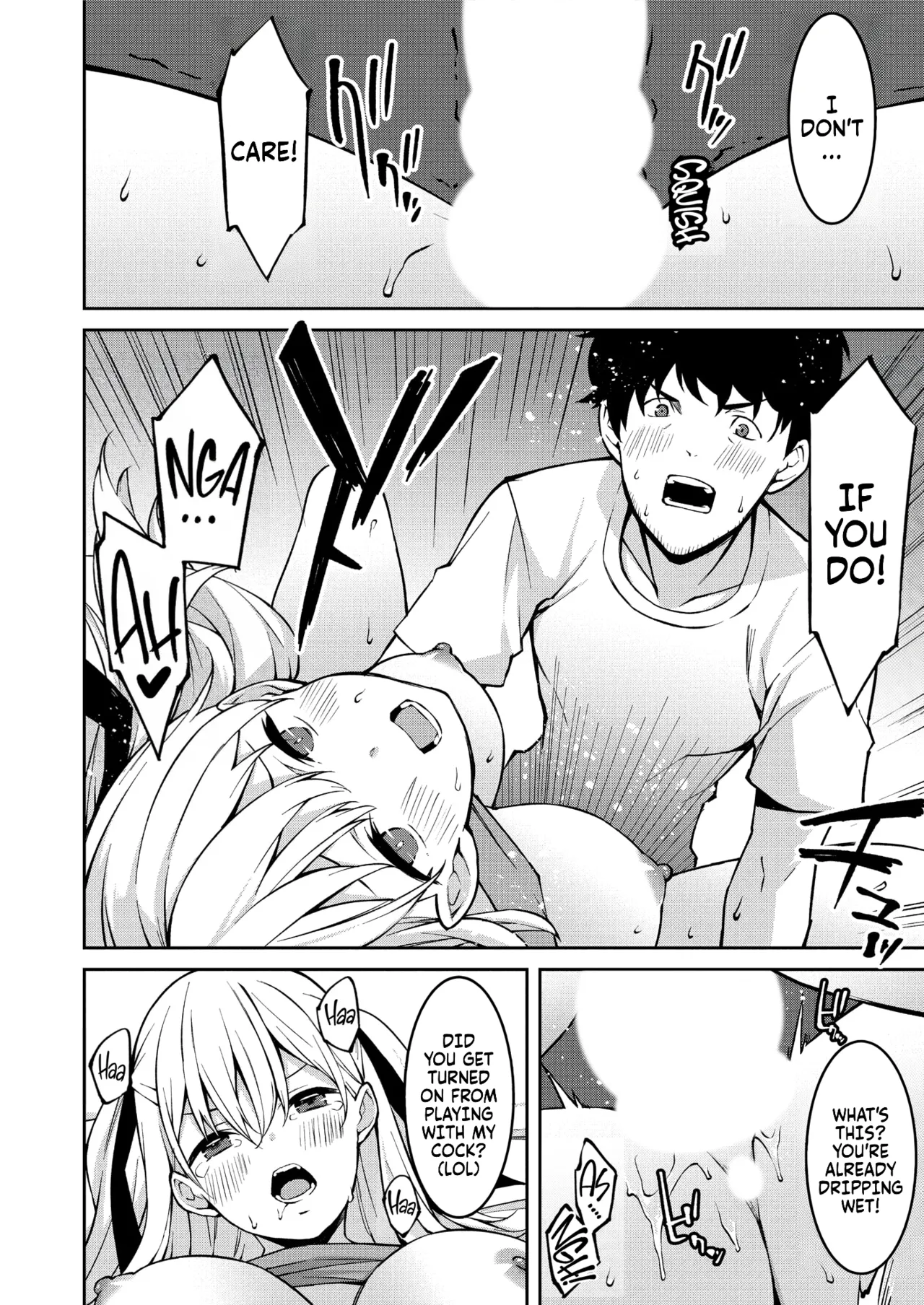 Namaiki Gyaru ni Zako Atsukai Sareta Ore ~ Meikko ga Guigui Kuru! Ch. 01 | A bratty Gal treats me like a Loser. My niece is comming on strong!! Ch. 01 page 22 original parody - handjob inseki hentai manga - read online free