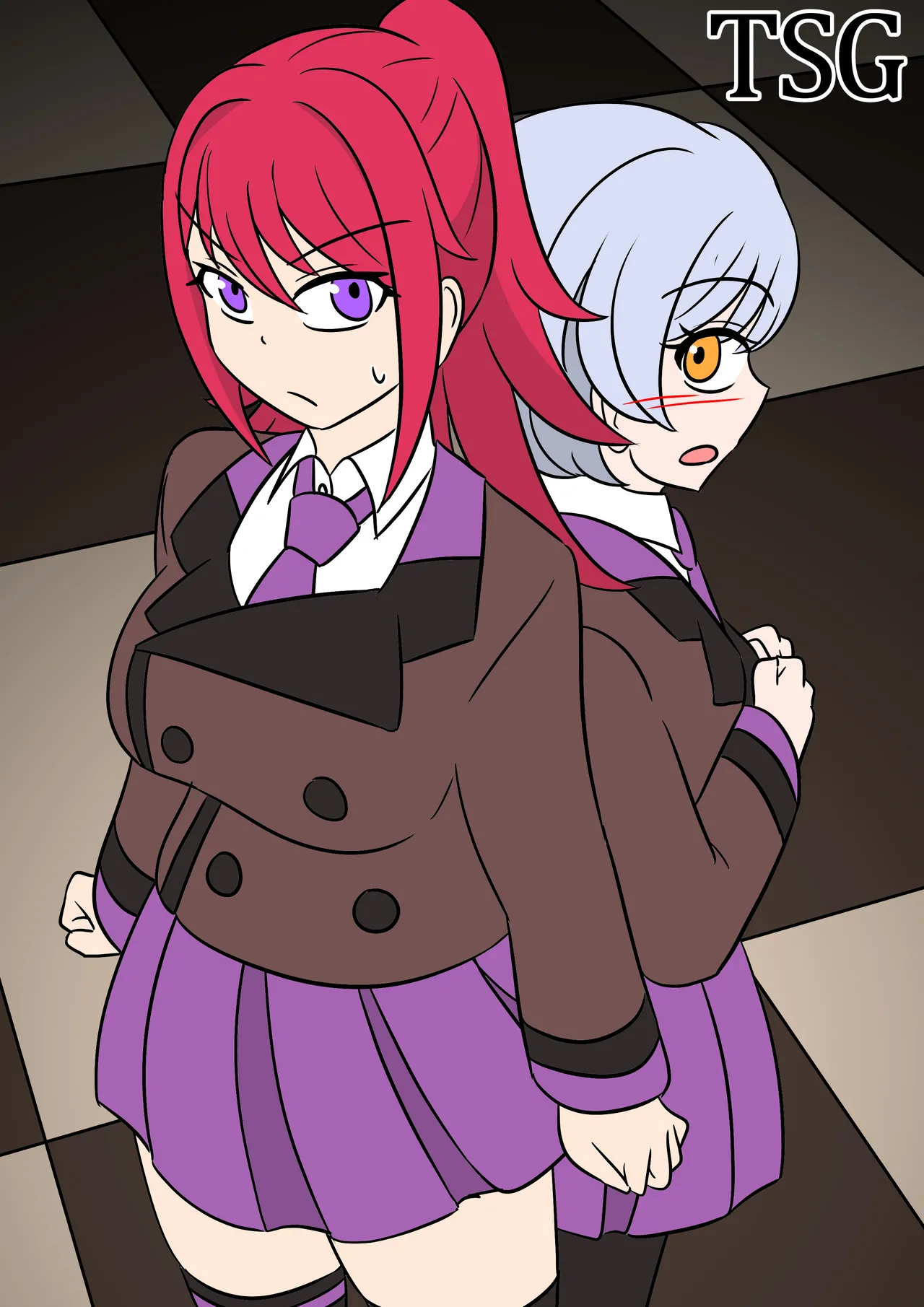 TSG page 35 original parody - transformation full censorship hentai manga - read online free