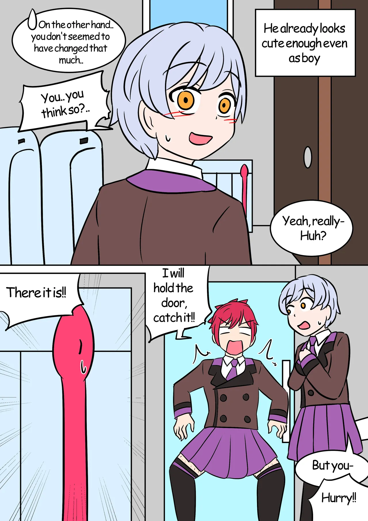 TSG page 63 original parody - transformation full censorship hentai manga - read online free