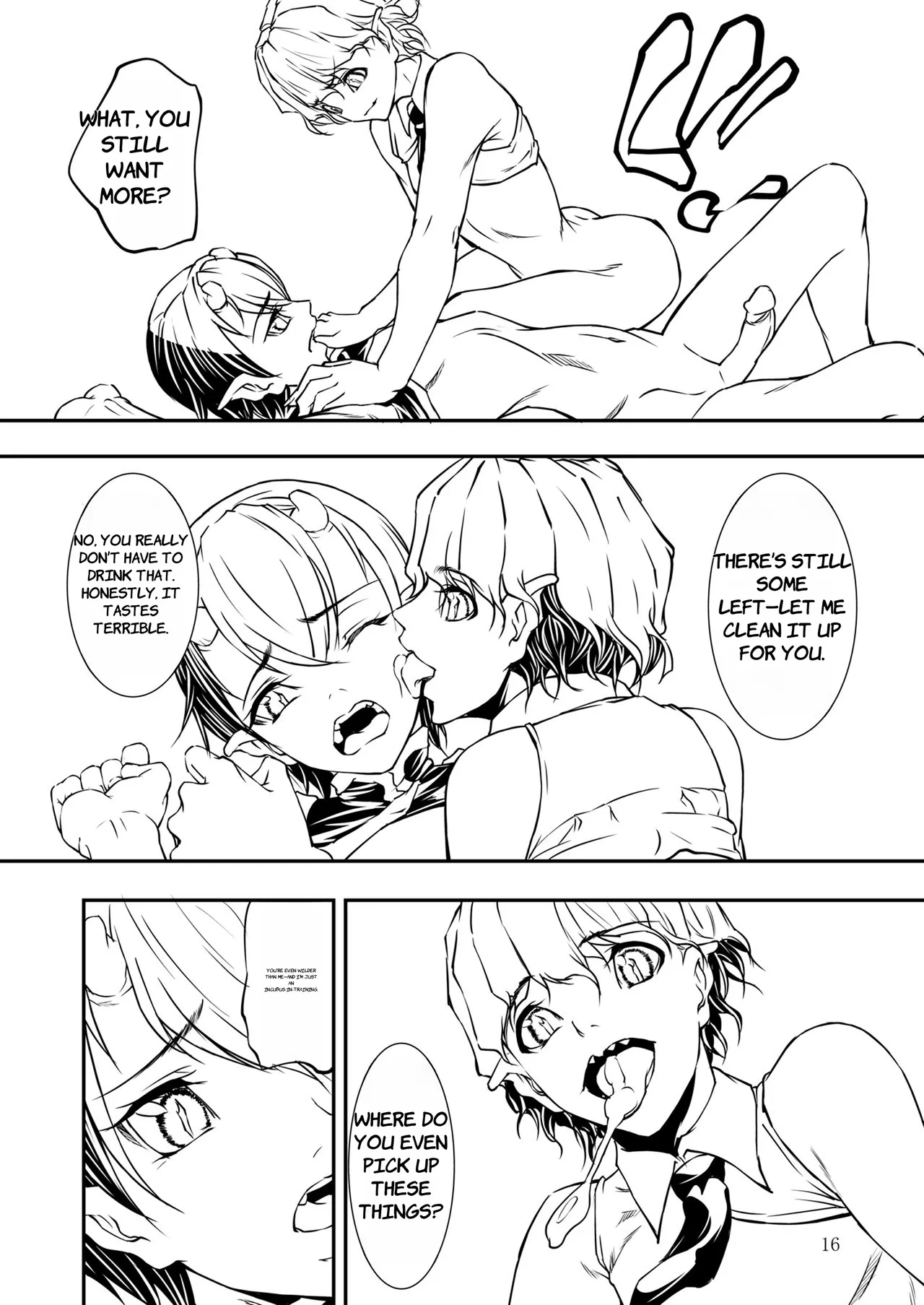 [Aotokage (Aoto Kage)] Tri mostri [Digital] - ENGLISH AI TRANSLATED page 13 original parody - big penis rough translation hentai manga - read online free