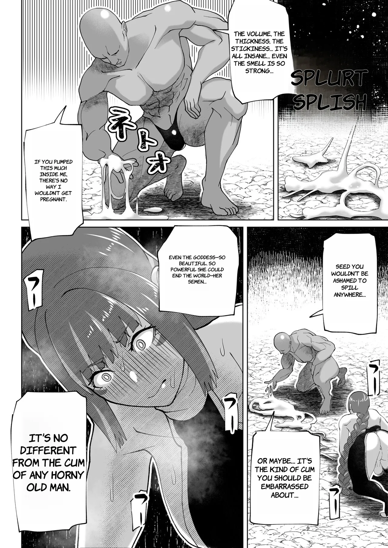 [bekobeko] Jinrui o Mikudashiteru Sondai na Futanari Aku Megami ga Oji-san ni Zanpai suru Hanashi - ENGLISH AI TRANSLATED page 11 original parody - anal shemale hentai manga - read online free