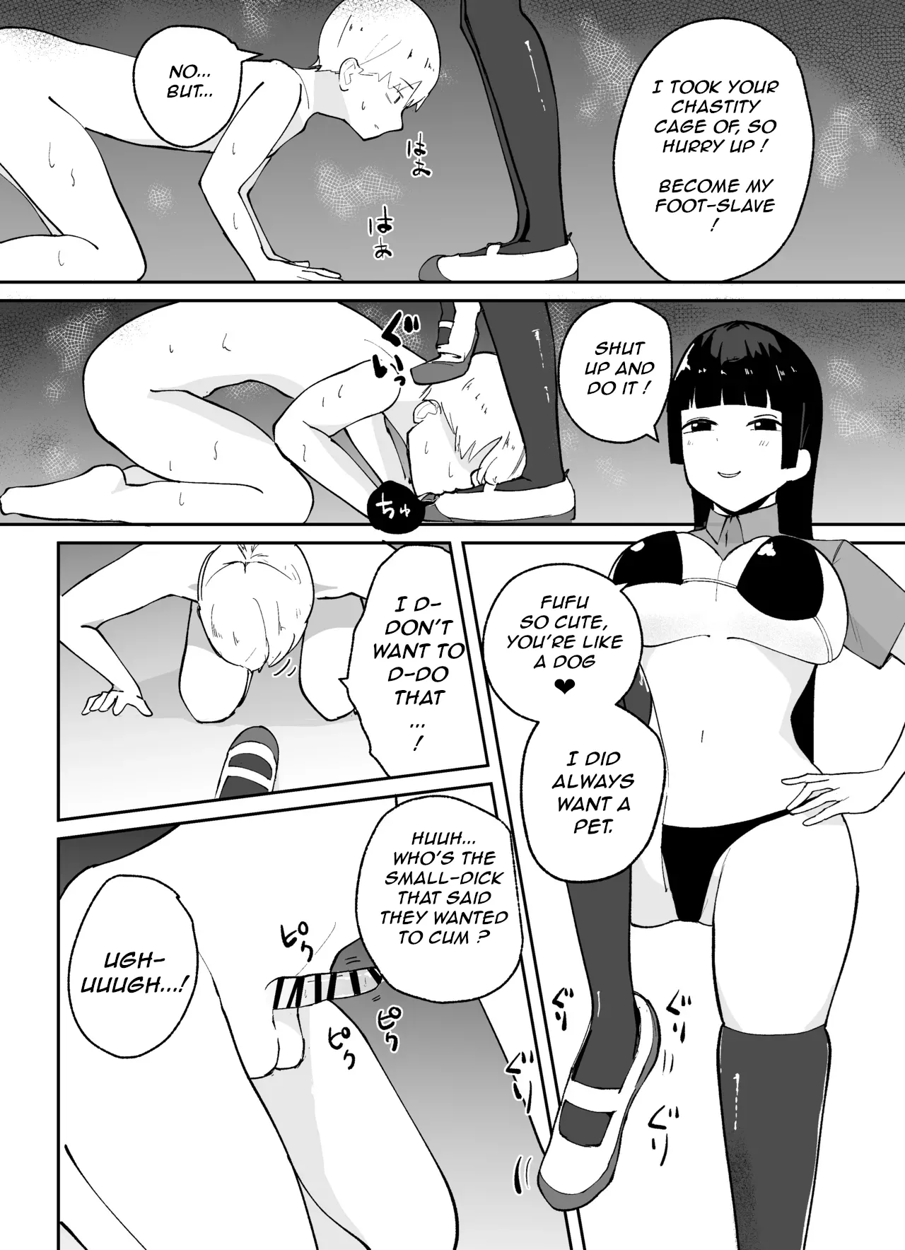How to Discipline Small-dicked Men ~ Tanshou Danshi no Shitsukekata EN page 15 original parody - big breasts chastity belt hentai manga - read online free